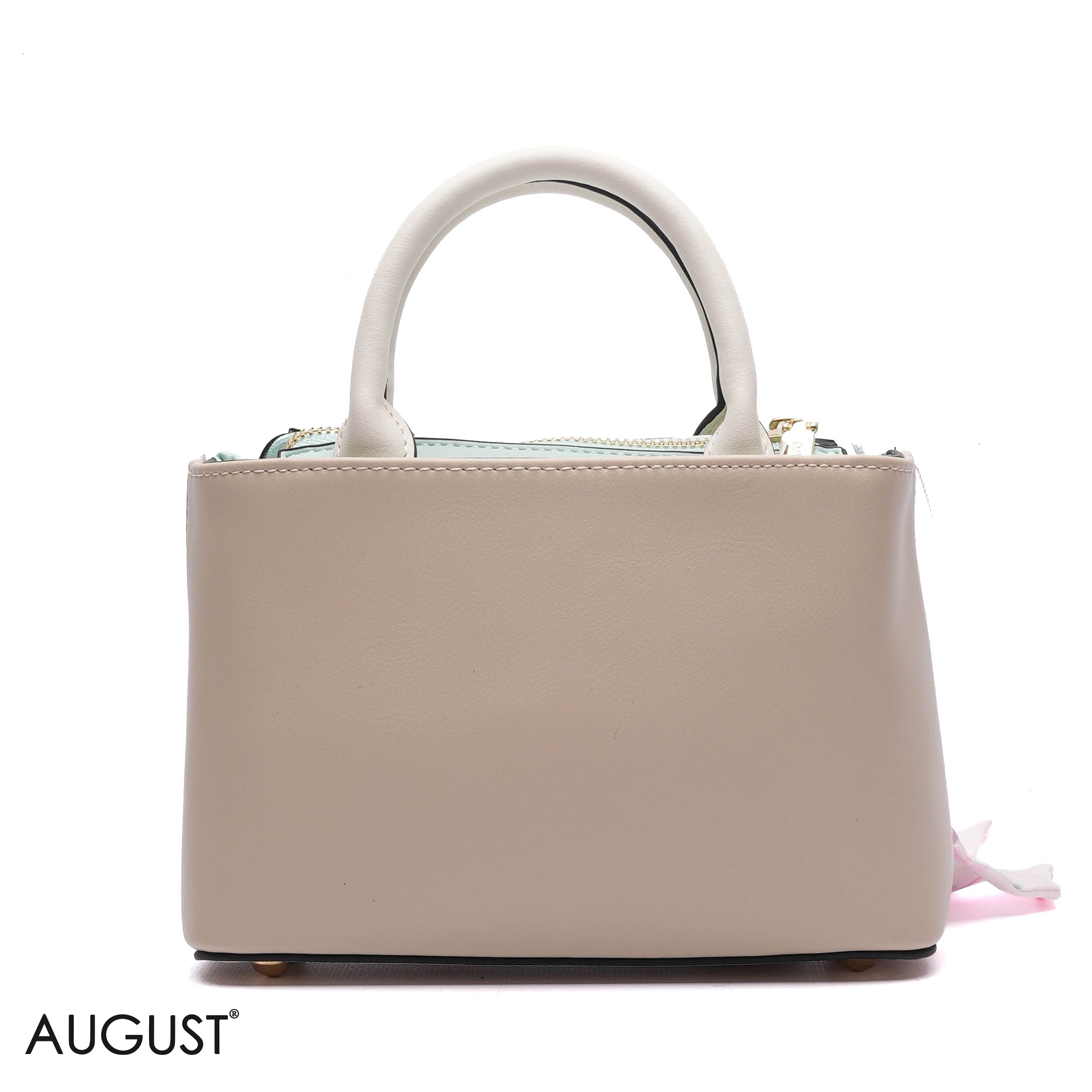 PANELLED HANDBAG WITH COIN POUCH - SMALL