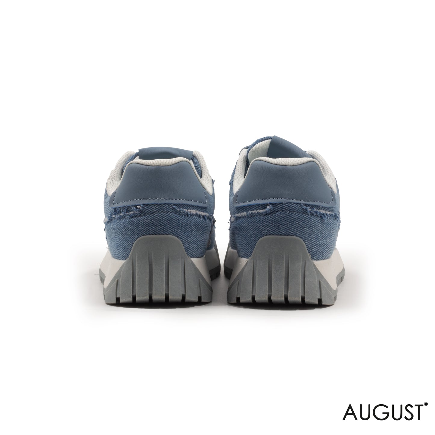 FABRIC JEANS SNEAKERS WITH RUBBER SOLE