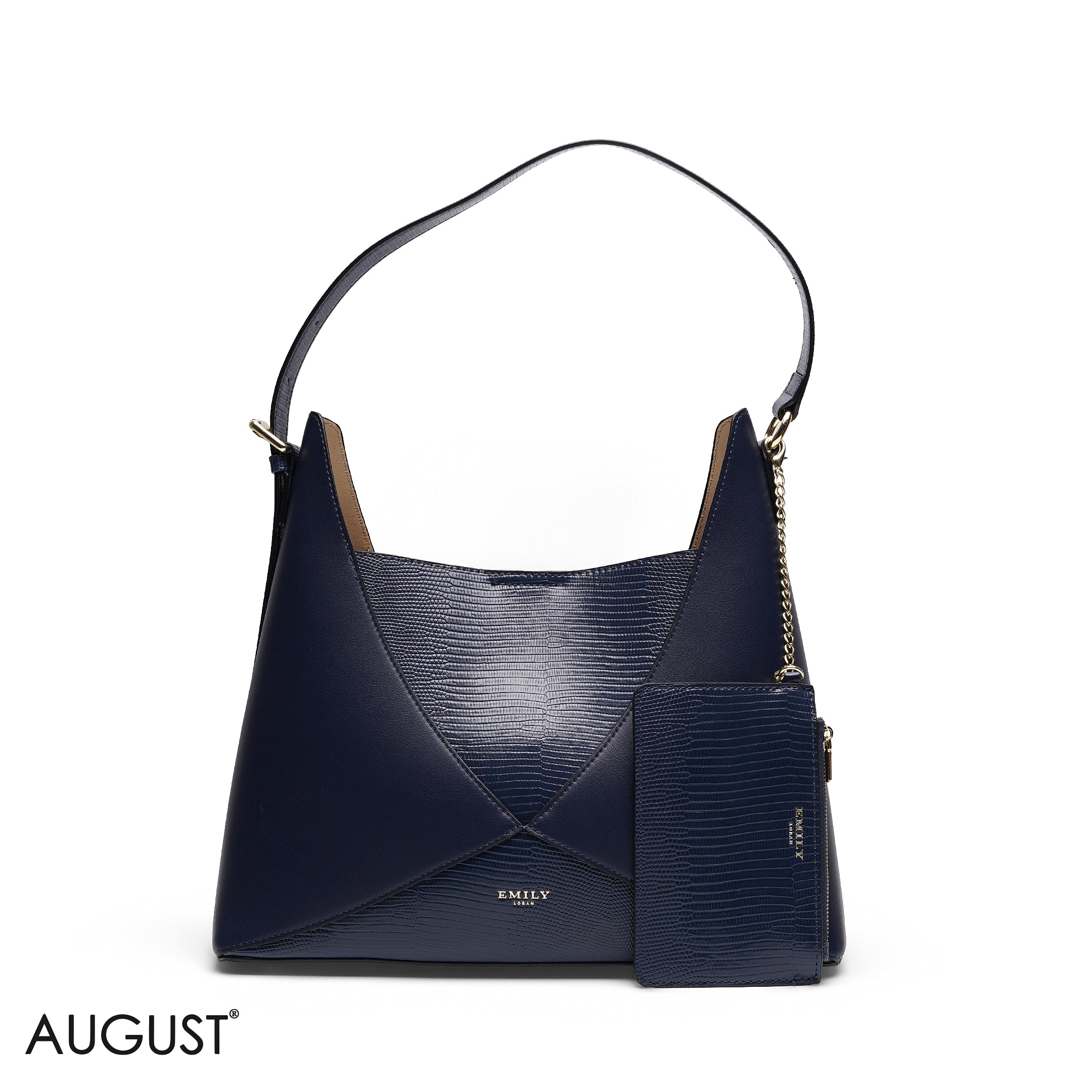 EMILY LORAN HOBO BAG WITH POUCH