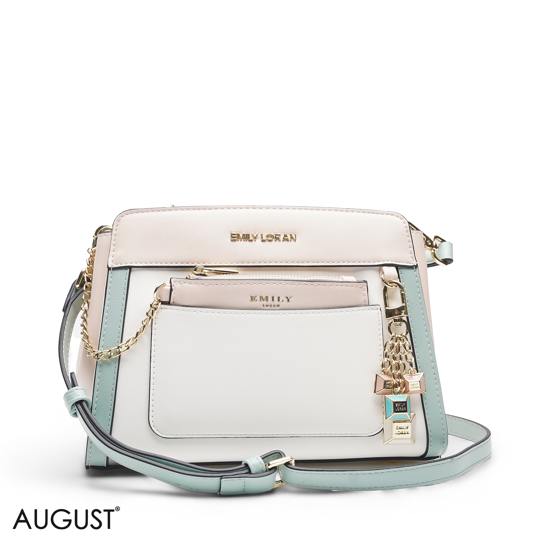 MULTICOLOR TOP HANDLE BAG - SMALL