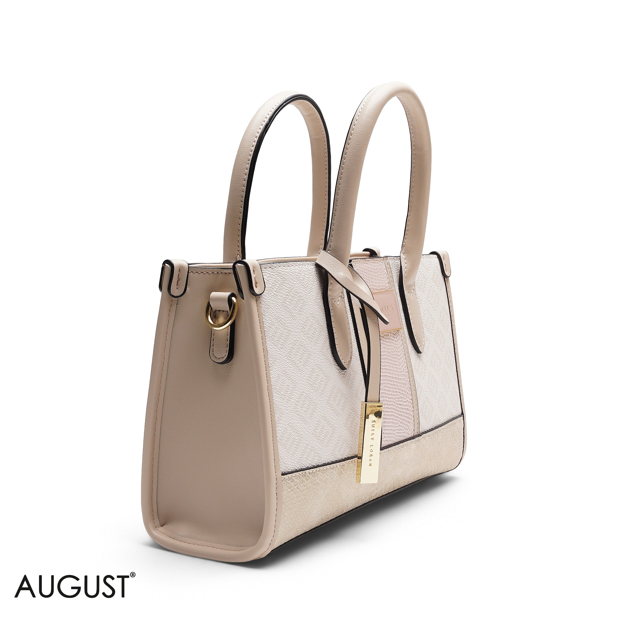 STRUCTURED TEXTURED PANEL
TOP HANDLE BAG - SMALL