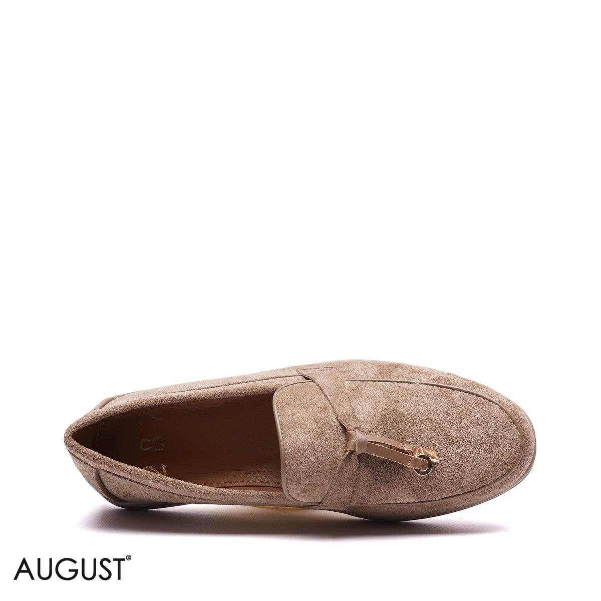 TASSELED SUEDE LOAFERS