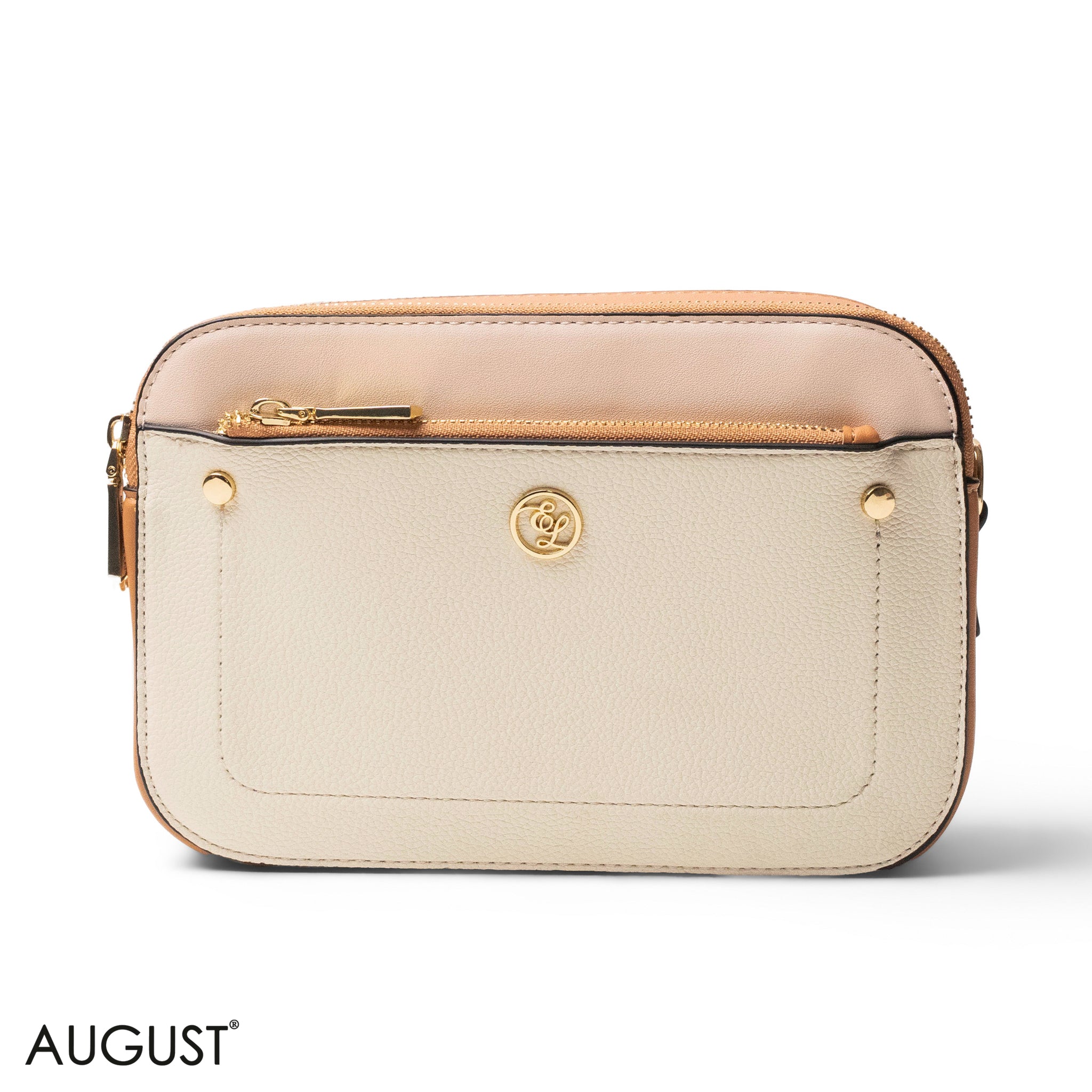 CROC LEATHER CROSSBODY WITH SNAKE DETAIL TOUCH - SMALL