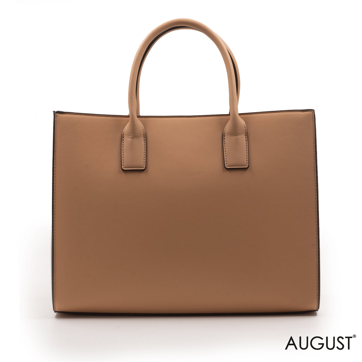 EMILY LORAN EMBOSSED LEATHER HANDBAG-LARGE