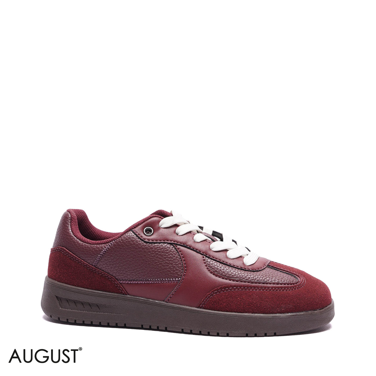 MONOCHROME PANELS LOW-TOP SNEAKERS