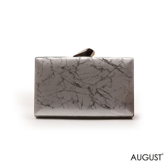 MINI TEXTURED LEATHER WALLET WITH FLAP