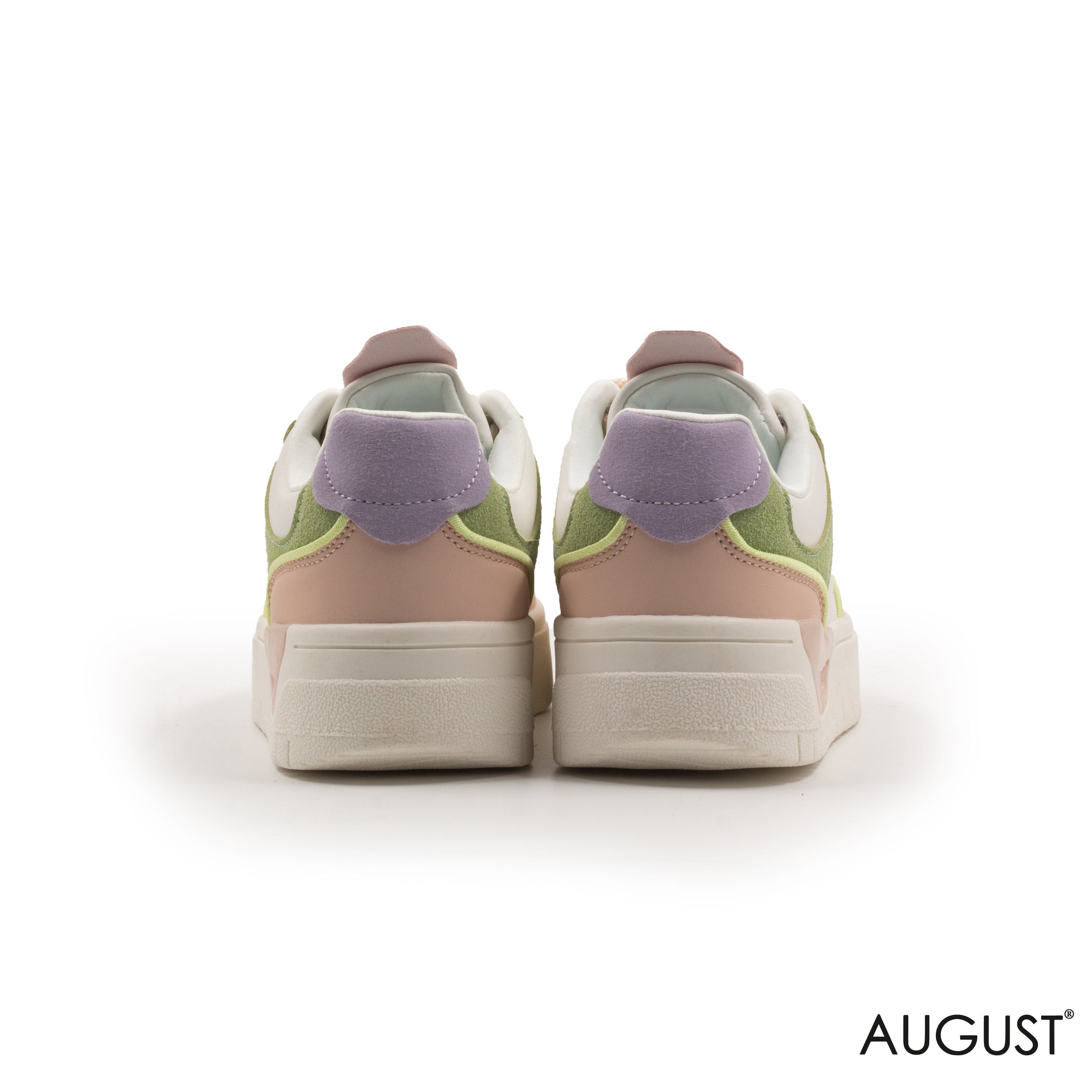 LEATHER SHOES RUBBER SOLE ,FABRIC LACES