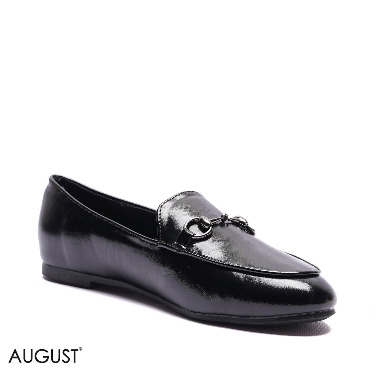 HORSEBIT LEATHER-LOOK LOAFERS