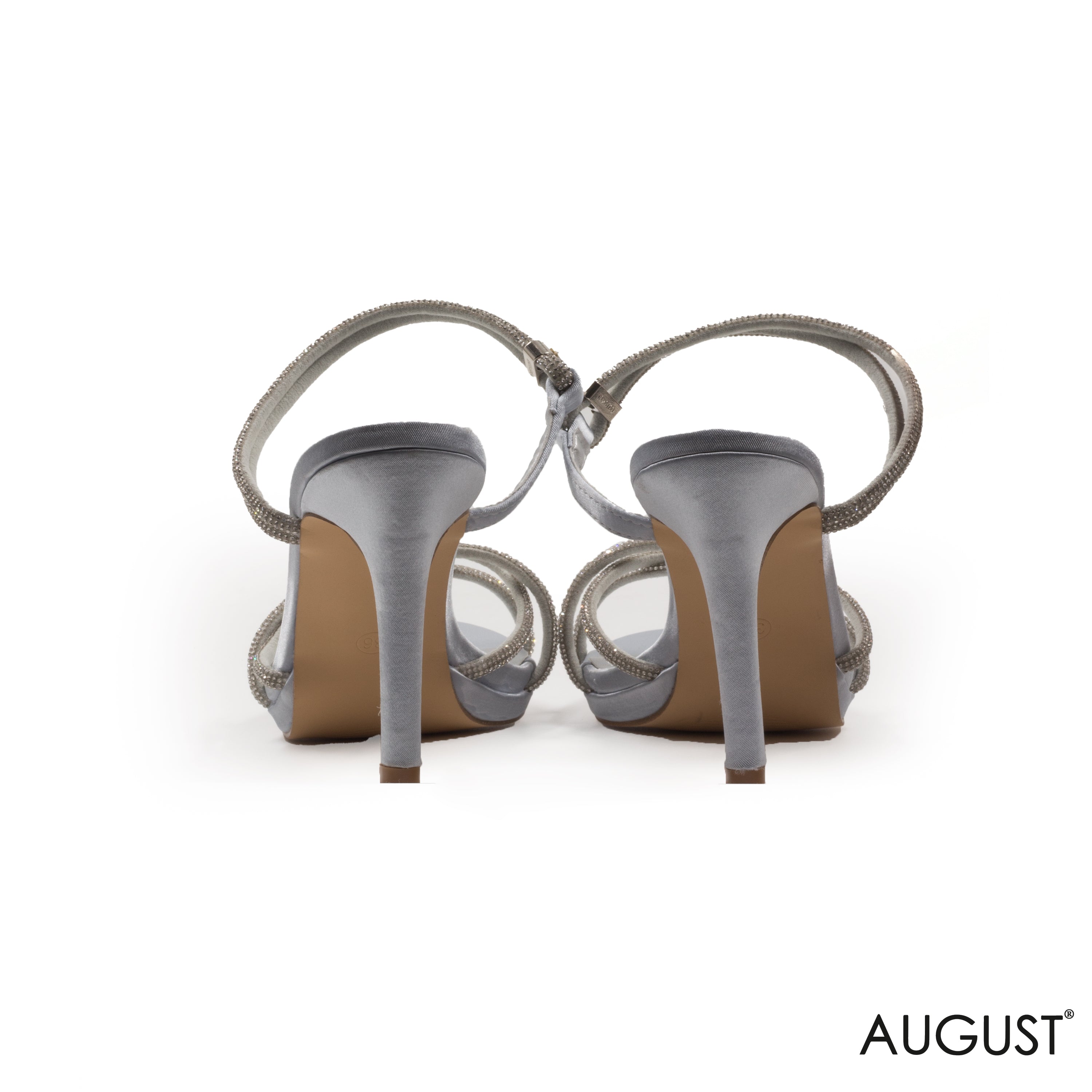 SLINGBACK SANDAL WITH SHINY STRAPS