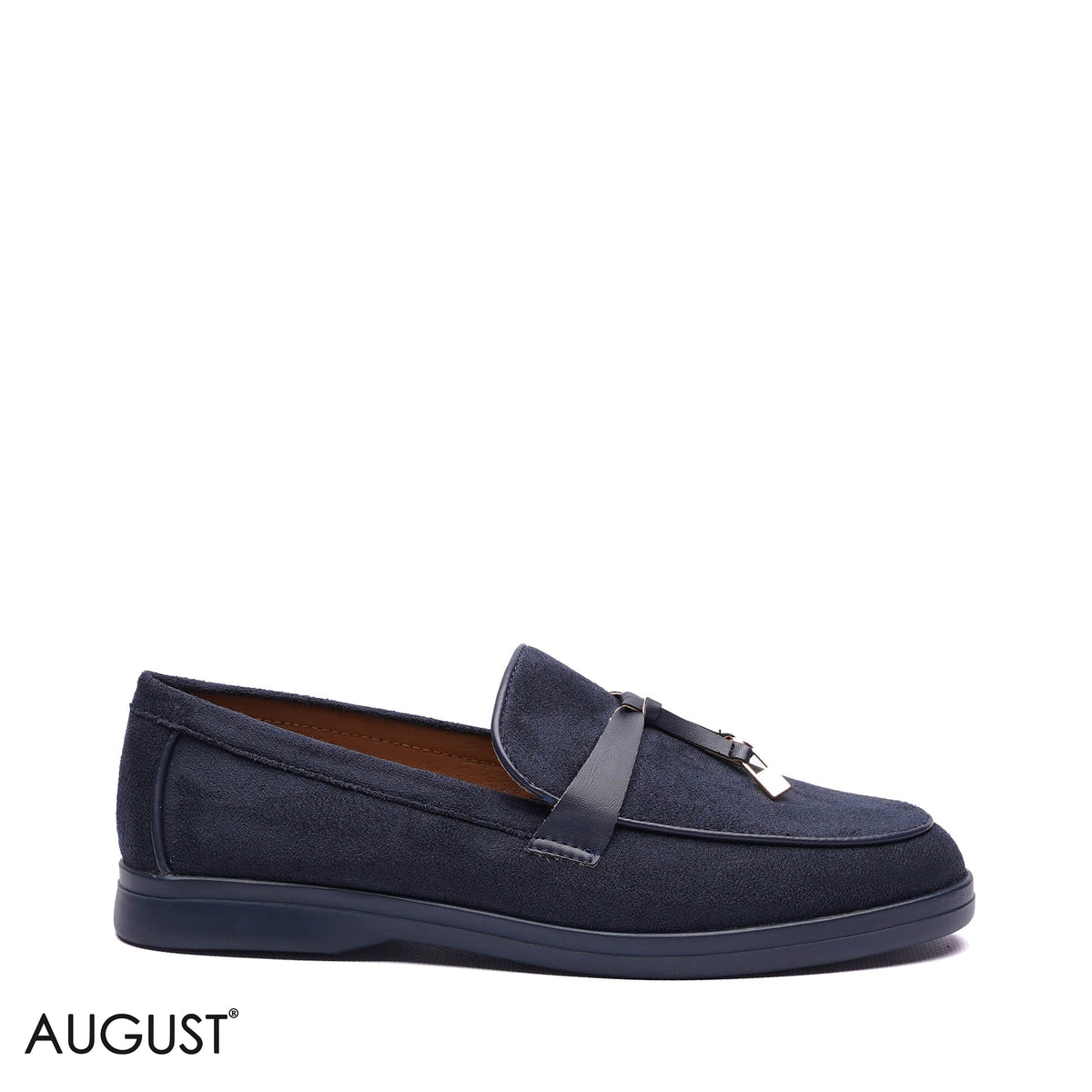 TASSELED SUEDE LOAFERS