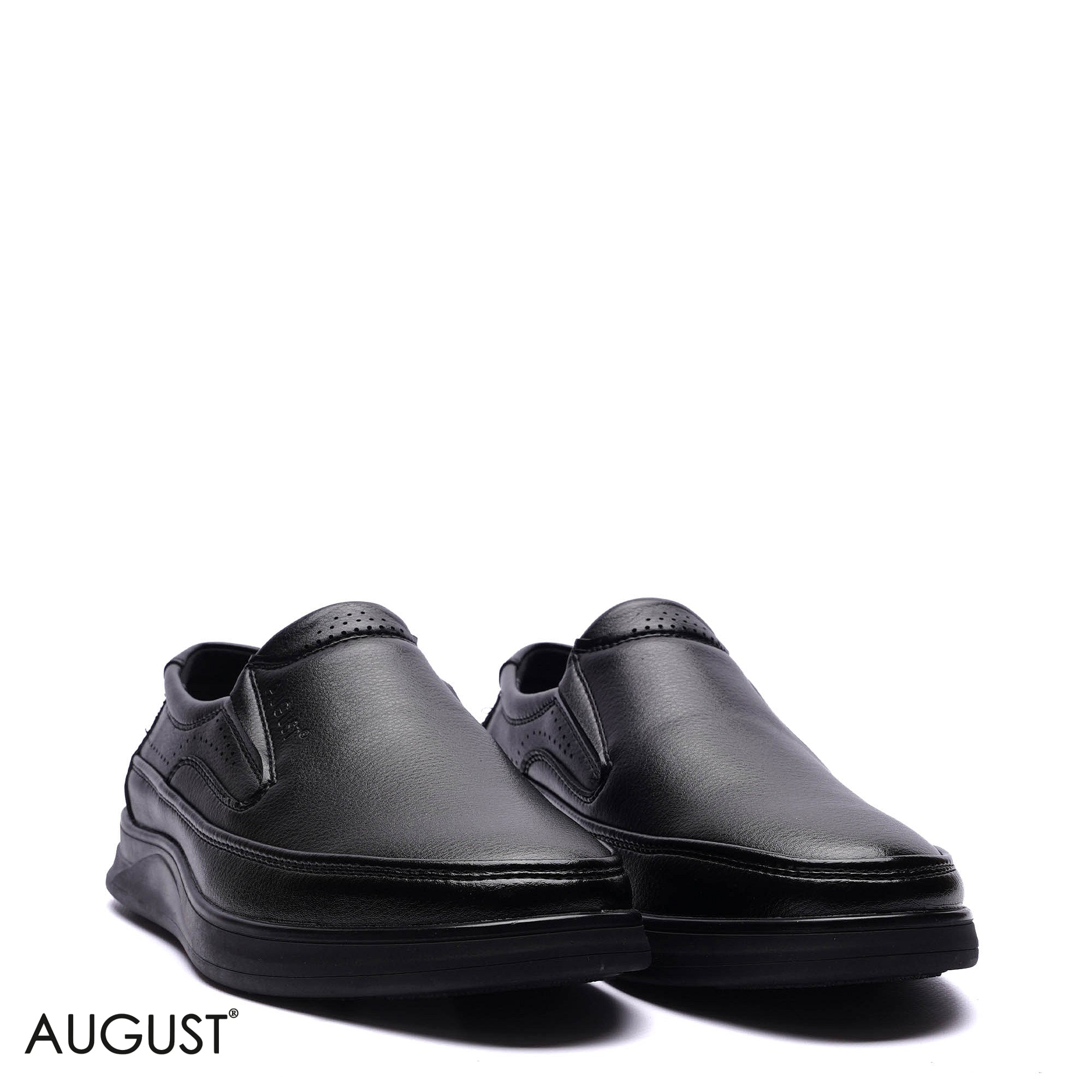Premium Leather Comfort Slip-On Casuals