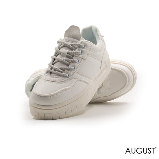 LEATHER SHOES RUBBER SOLE ,FABRIC LACES