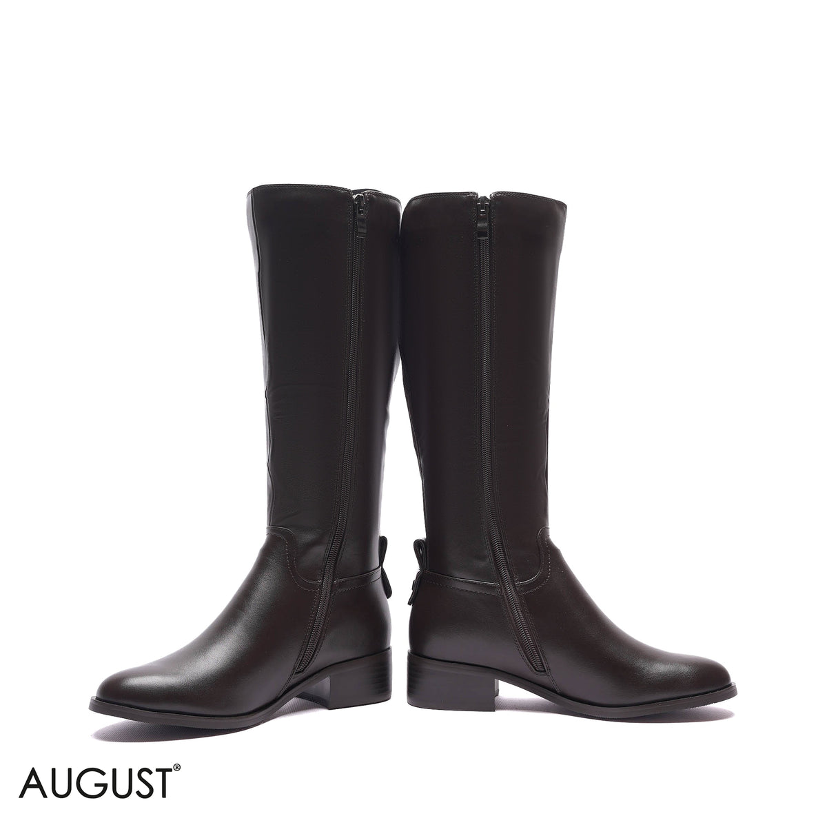 CLASSIC RIDING-STYLE KNEE-HIGH BOOTS