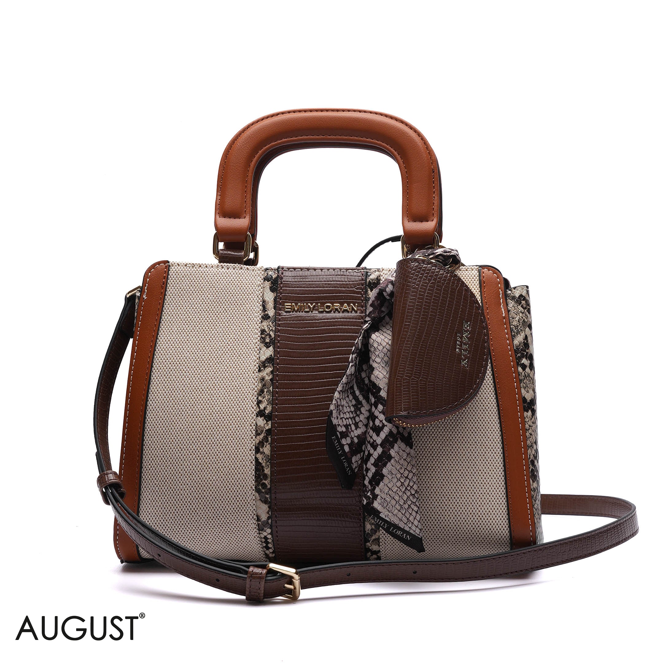 TOP-HANDLE BAG WITH COIN PURSE