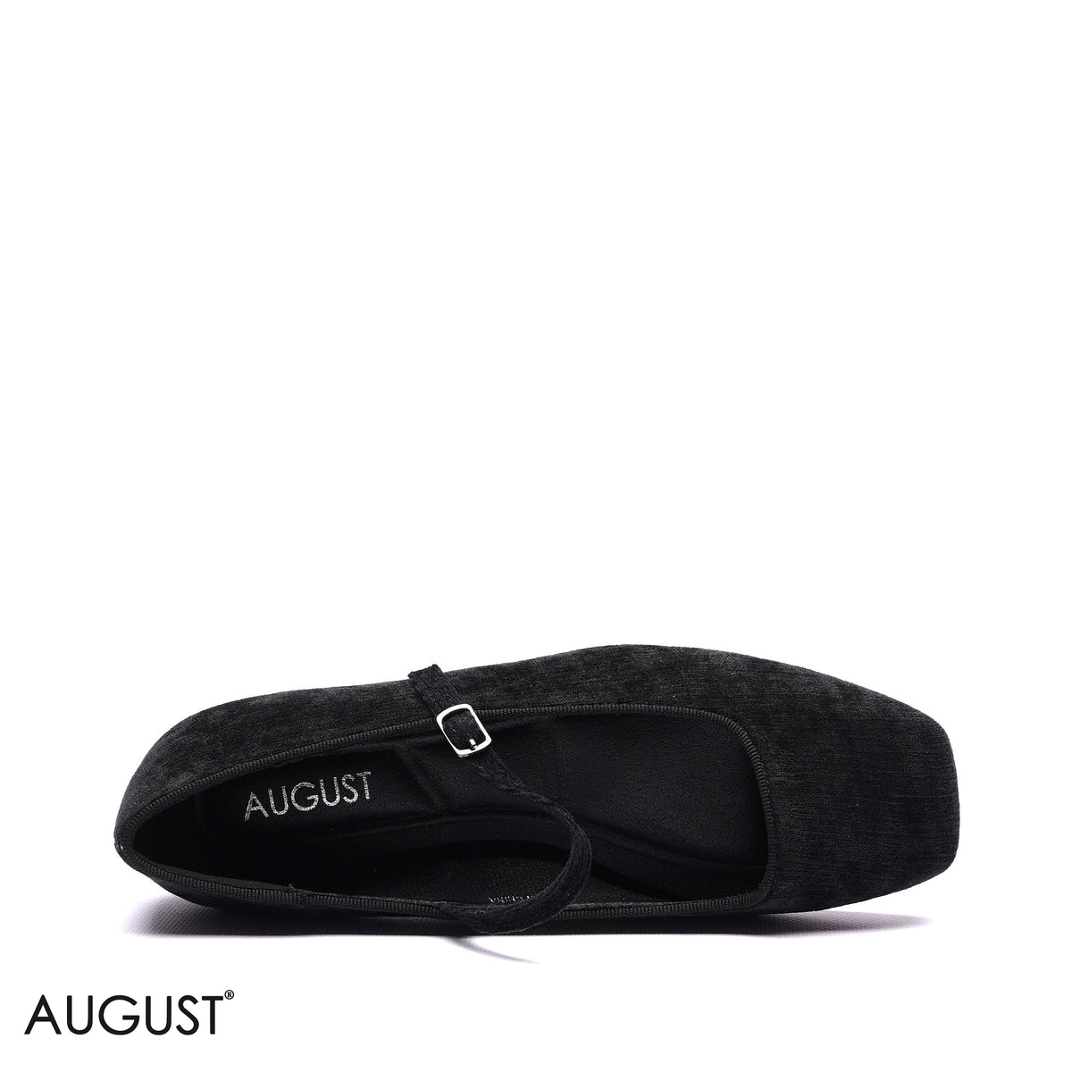 VELVET MARY JANE BALLET FLATS