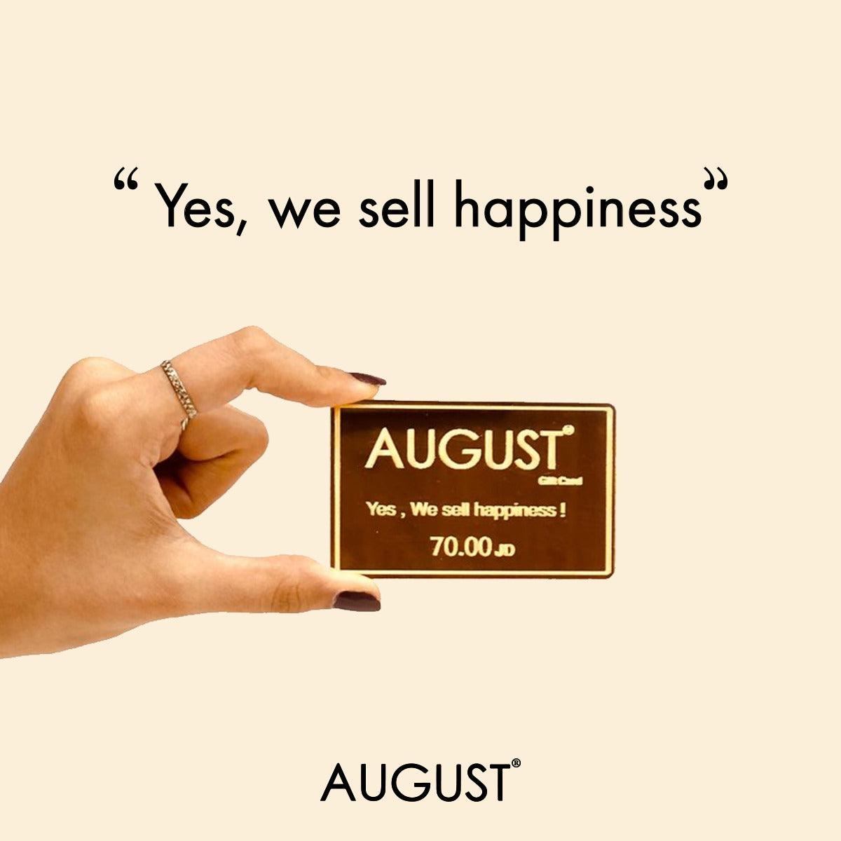 prepaid debit card loaded with a 70.00 JOD . - augustshoes