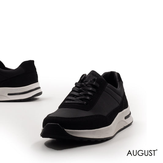 CUINKY RUNNING SNEAKERS WITH LEATHER