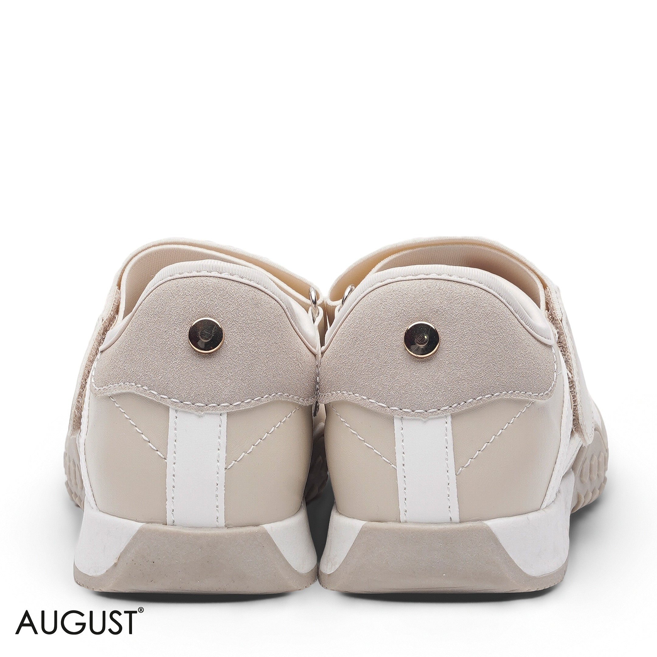ELEGANT BEIGE CLASSIC TRAINER SNEAKER
