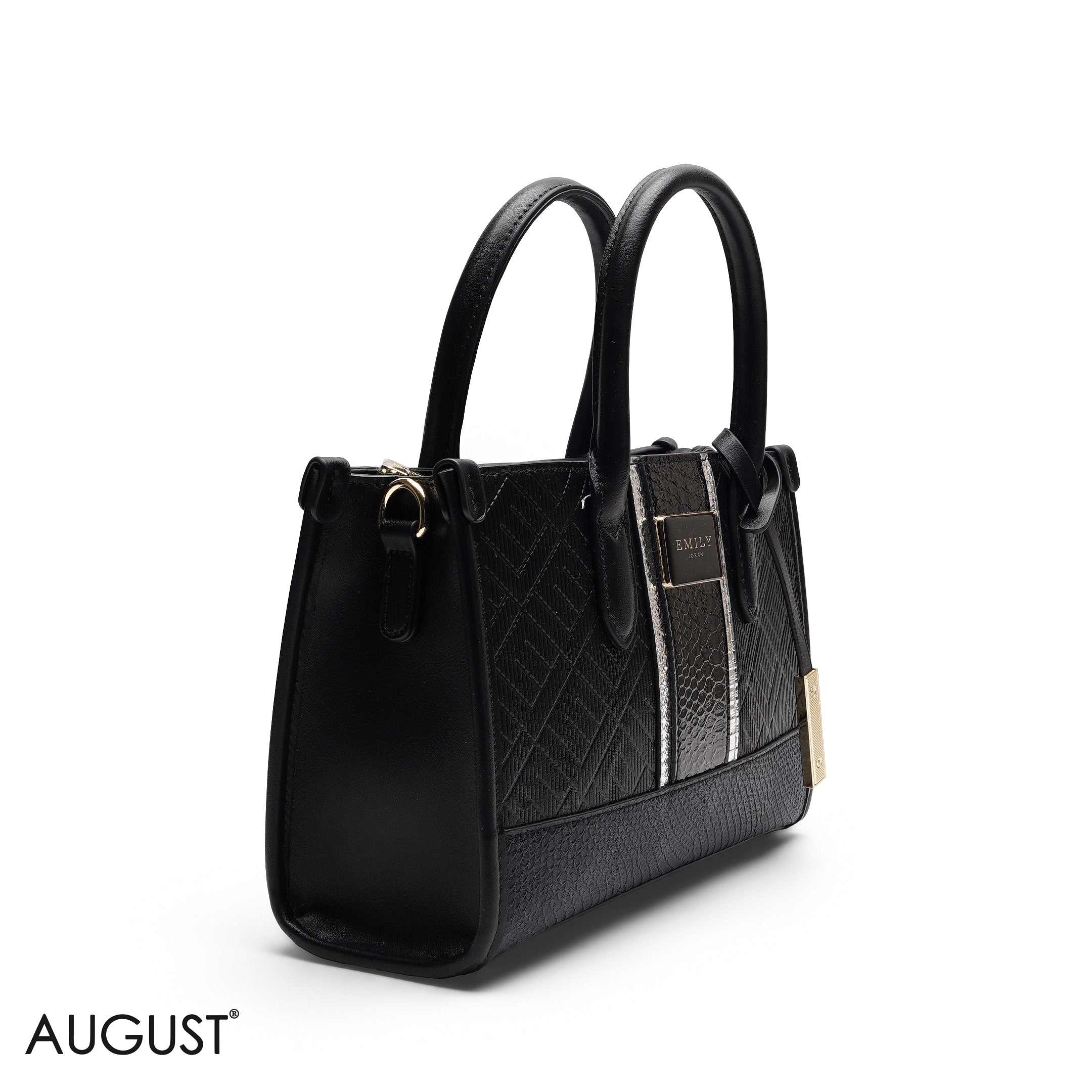 STRUCTURED TEXTURED PANEL
TOP HANDLE BAG - SMALL
