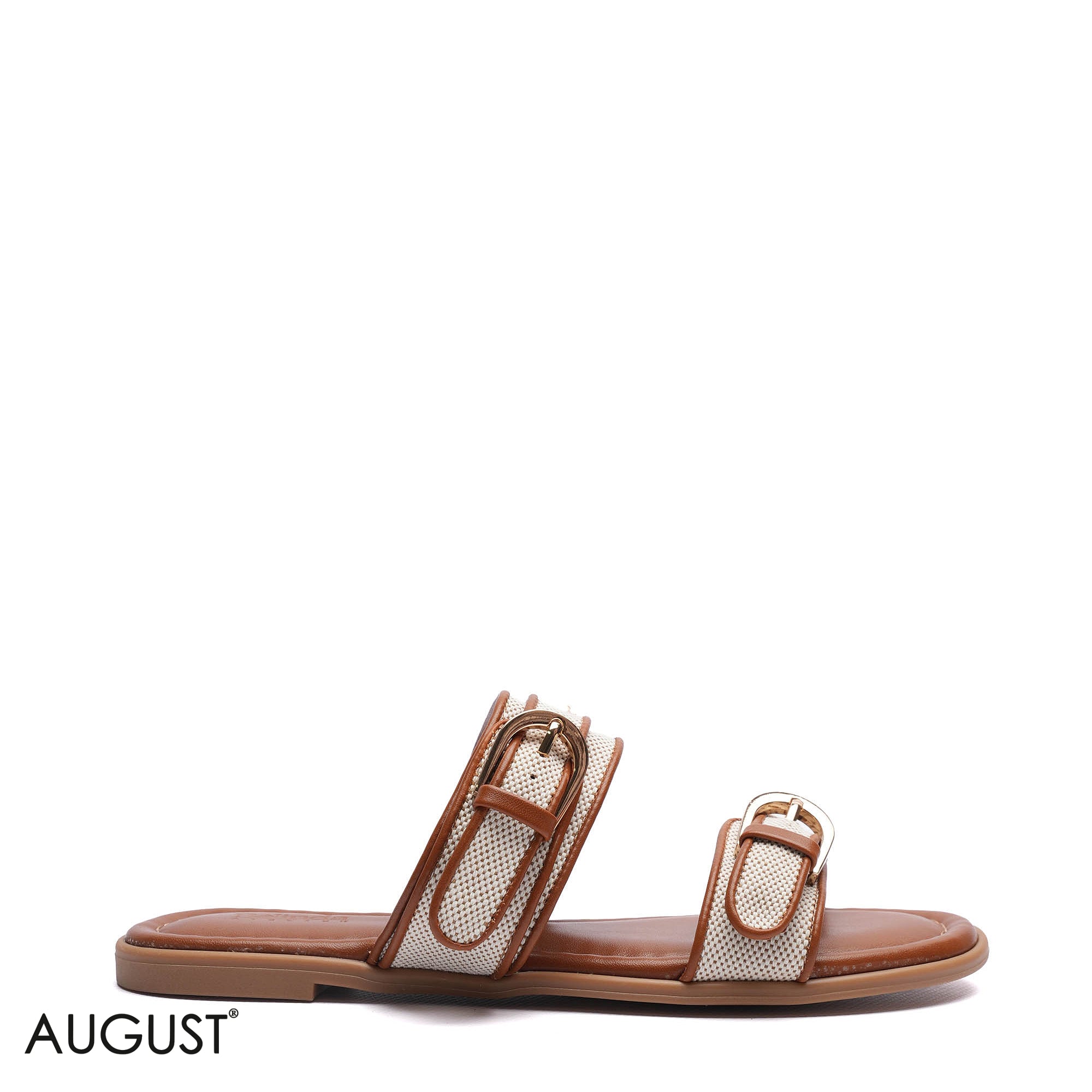 MESH DOUBLE BUCKLE SLIDERS