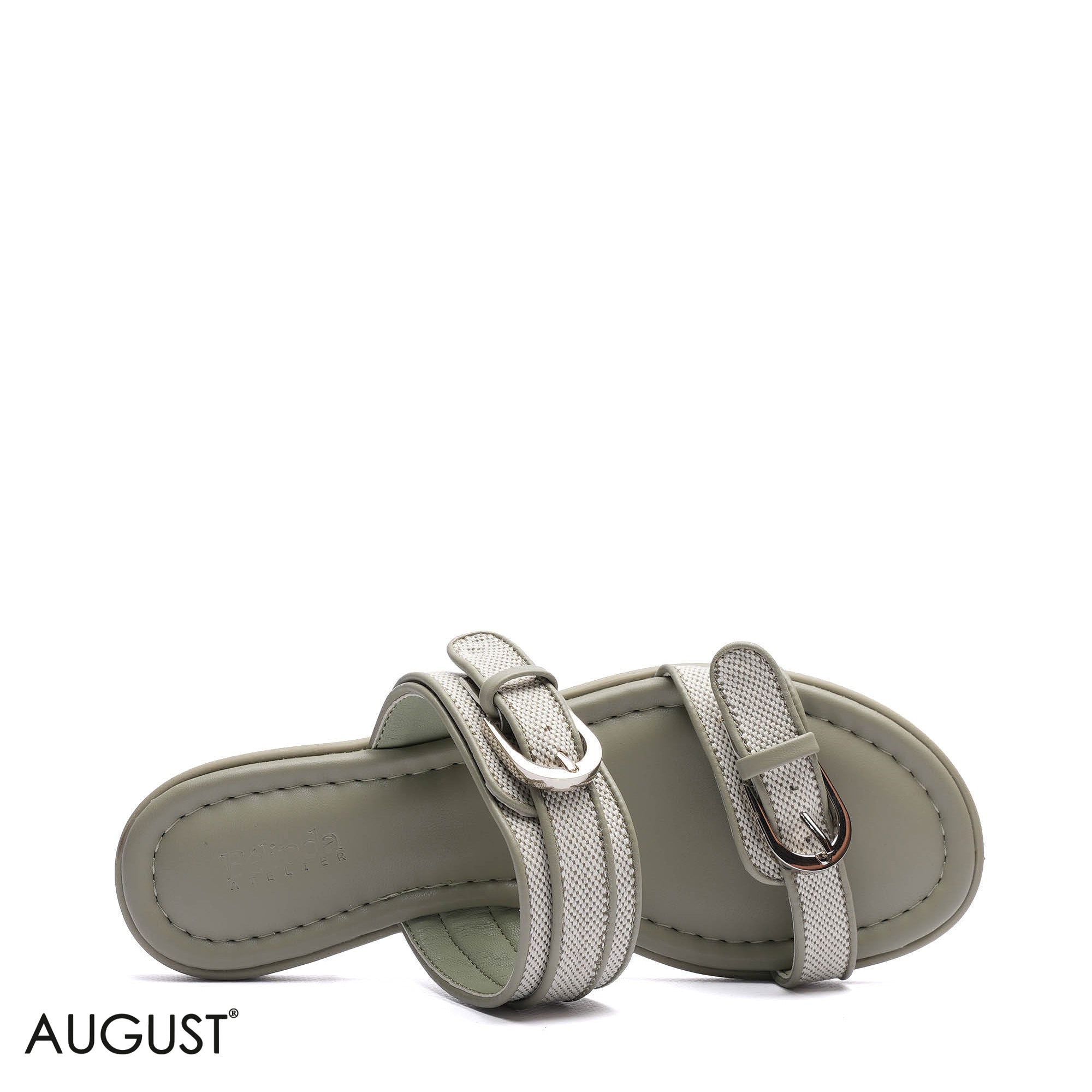 MESH DOUBLE BUCKLE SLIDERS