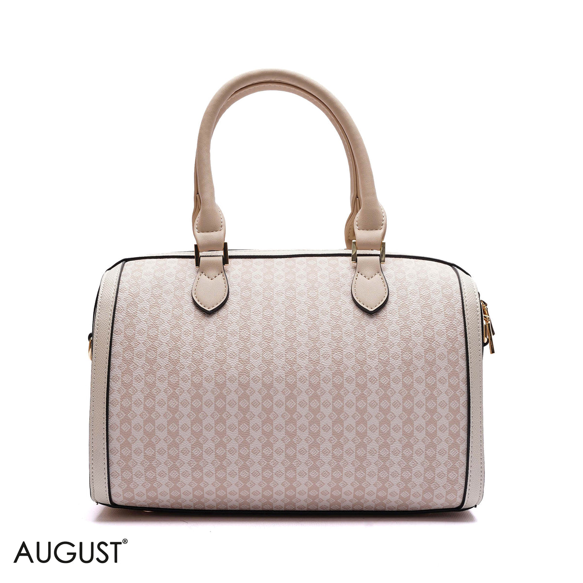HANDBAG SOFT LEATHER WITH GOLD CHAIN - MEDIUM