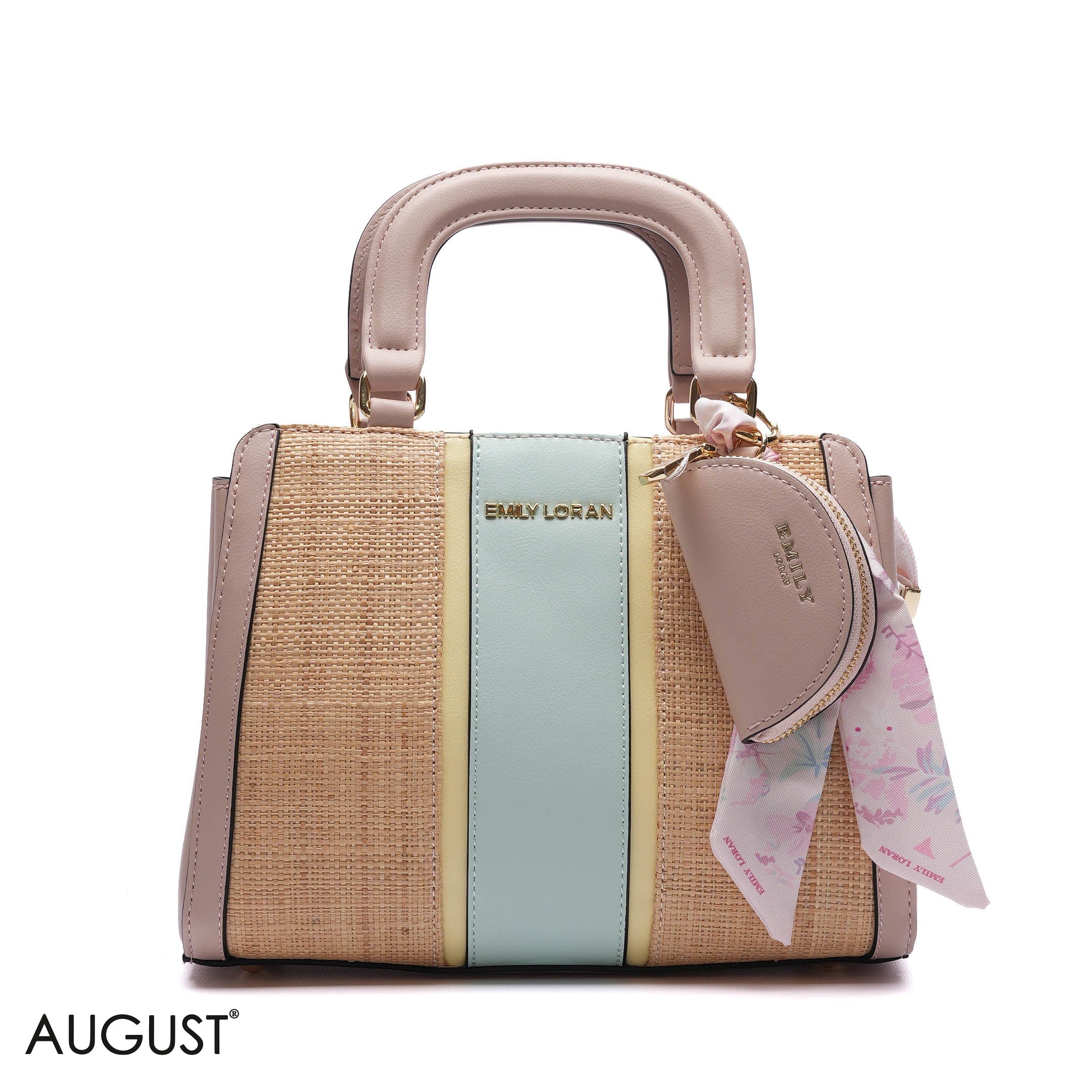 TOP-HANDLE BAG WITH COIN PURSE