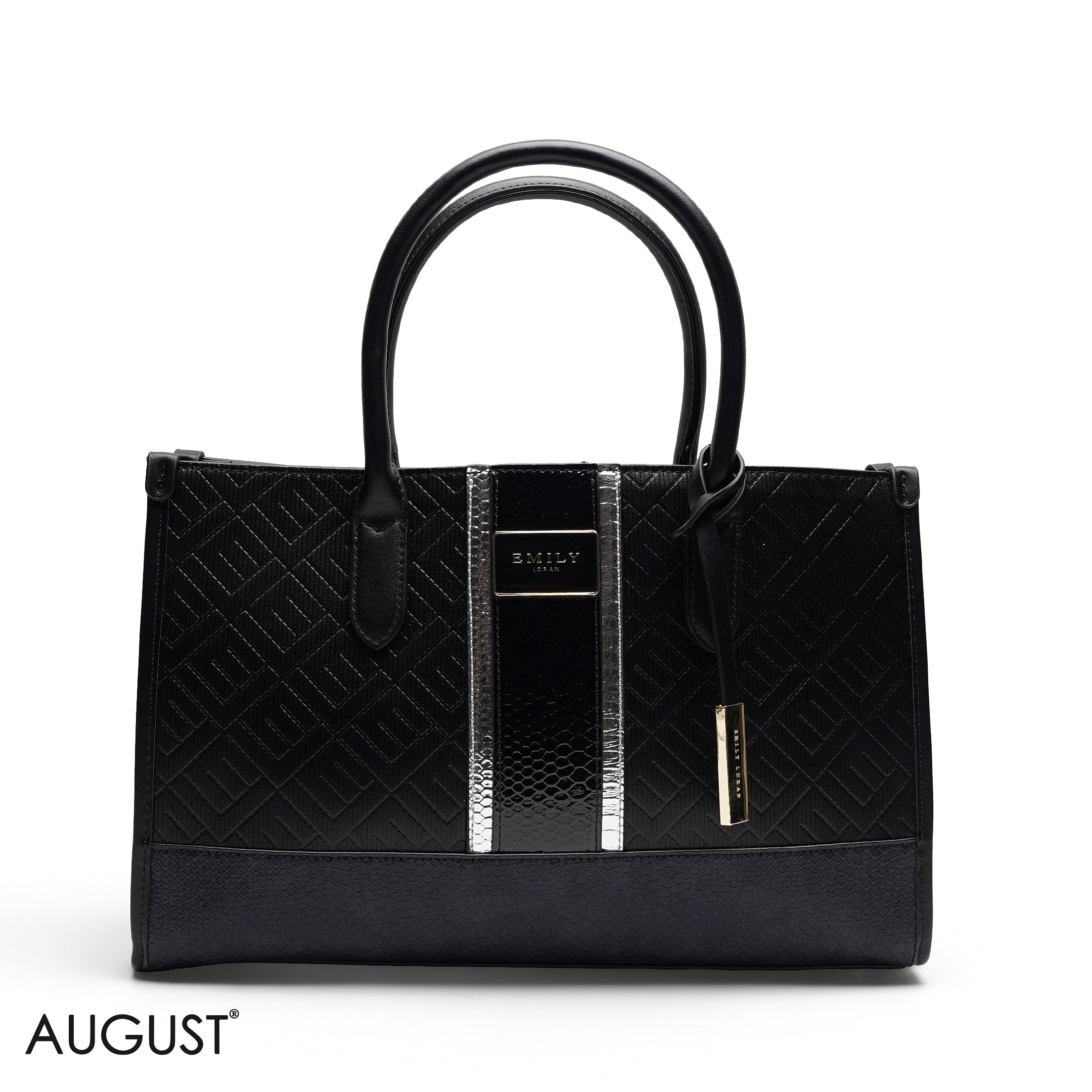 STRUCTURED TEXTURED PANEL
TOP HANDLE BAG