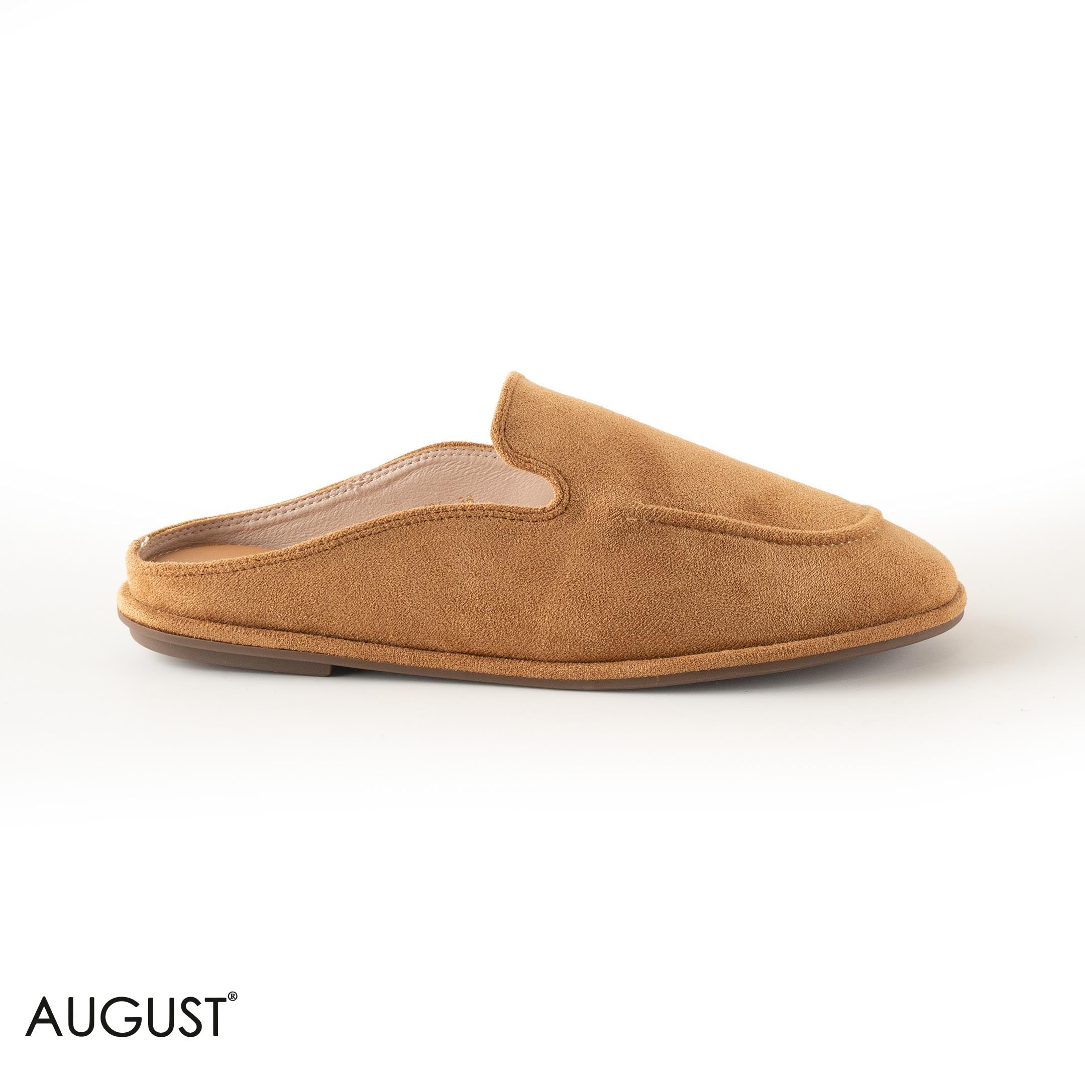 CAMEL SUEDE LEATHER WITH THIN SLIPPERS
