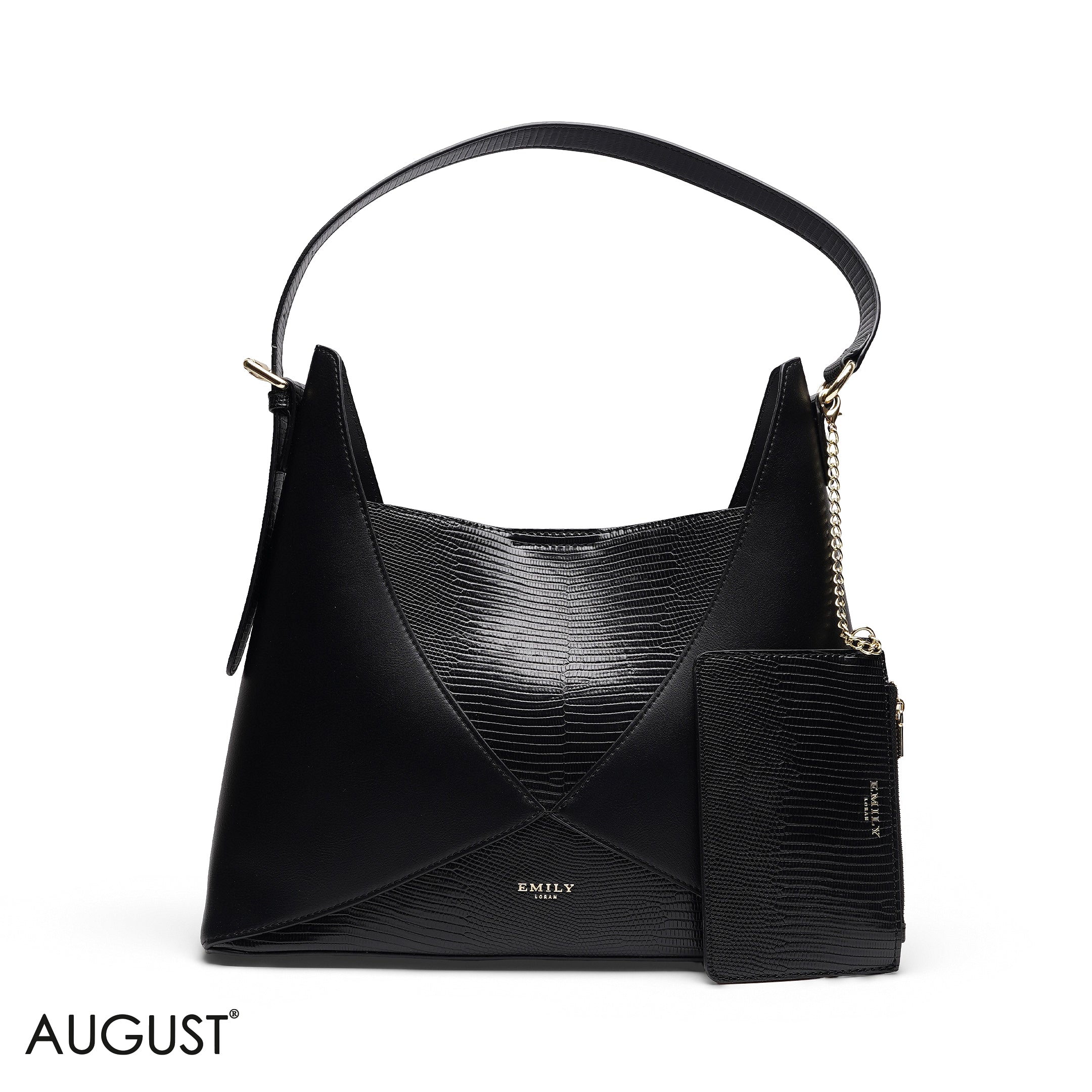 EMILY LORAN HOBO BAG WITH POUCH