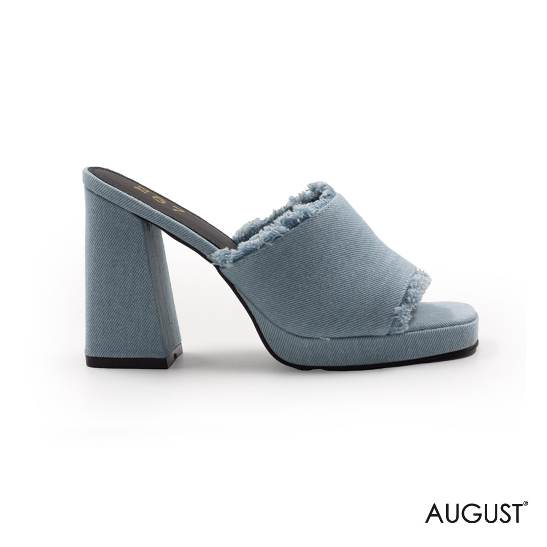 SUEDE HIGH-HEEL SANDALS