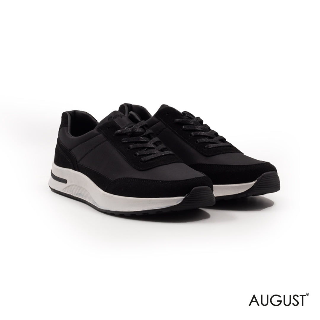 CUINKY RUNNING SNEAKERS WITH LEATHER