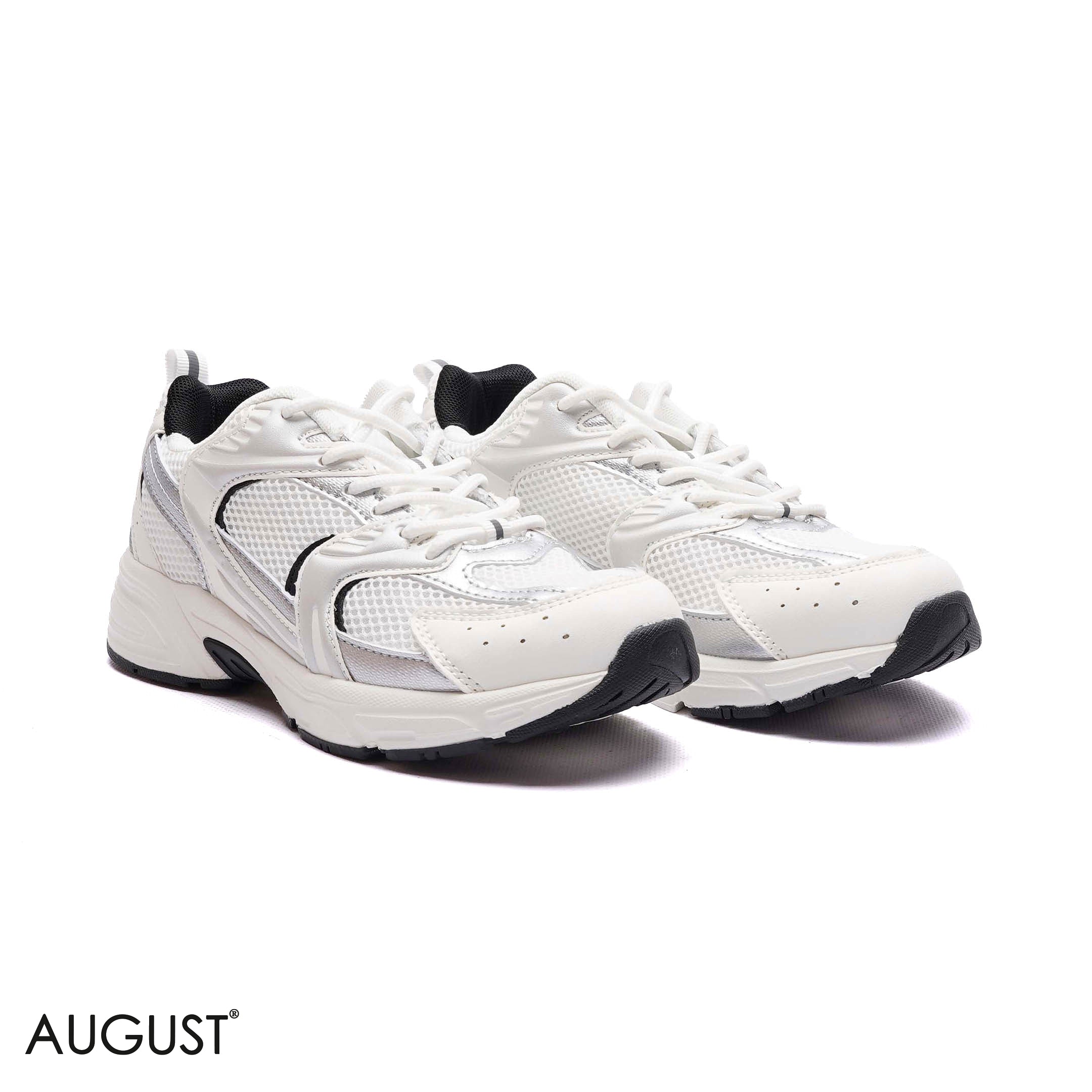 PANELLED MESH RUNNING SNEAKERS