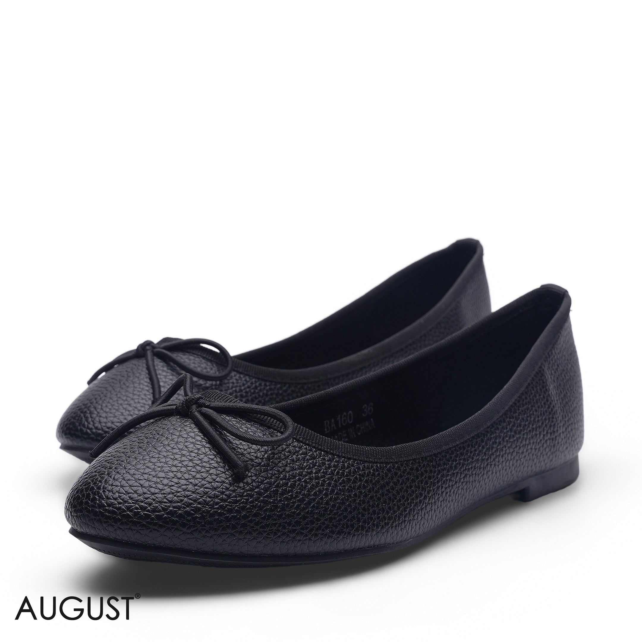 ELEGANT CLASSIC BLACK POINTED D'ORSAY FLAT