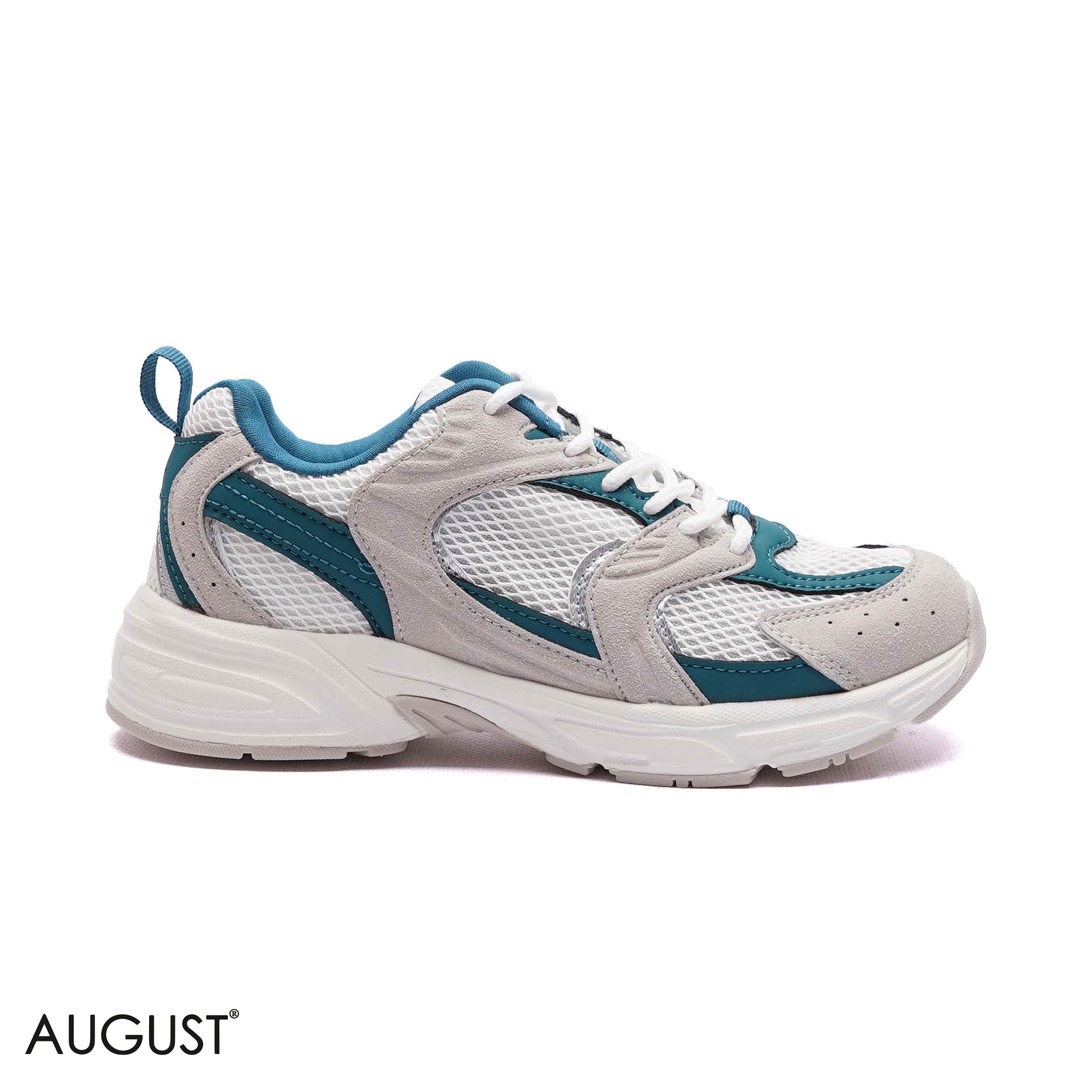 PANELLED MESH RUNNING SNEAKERS