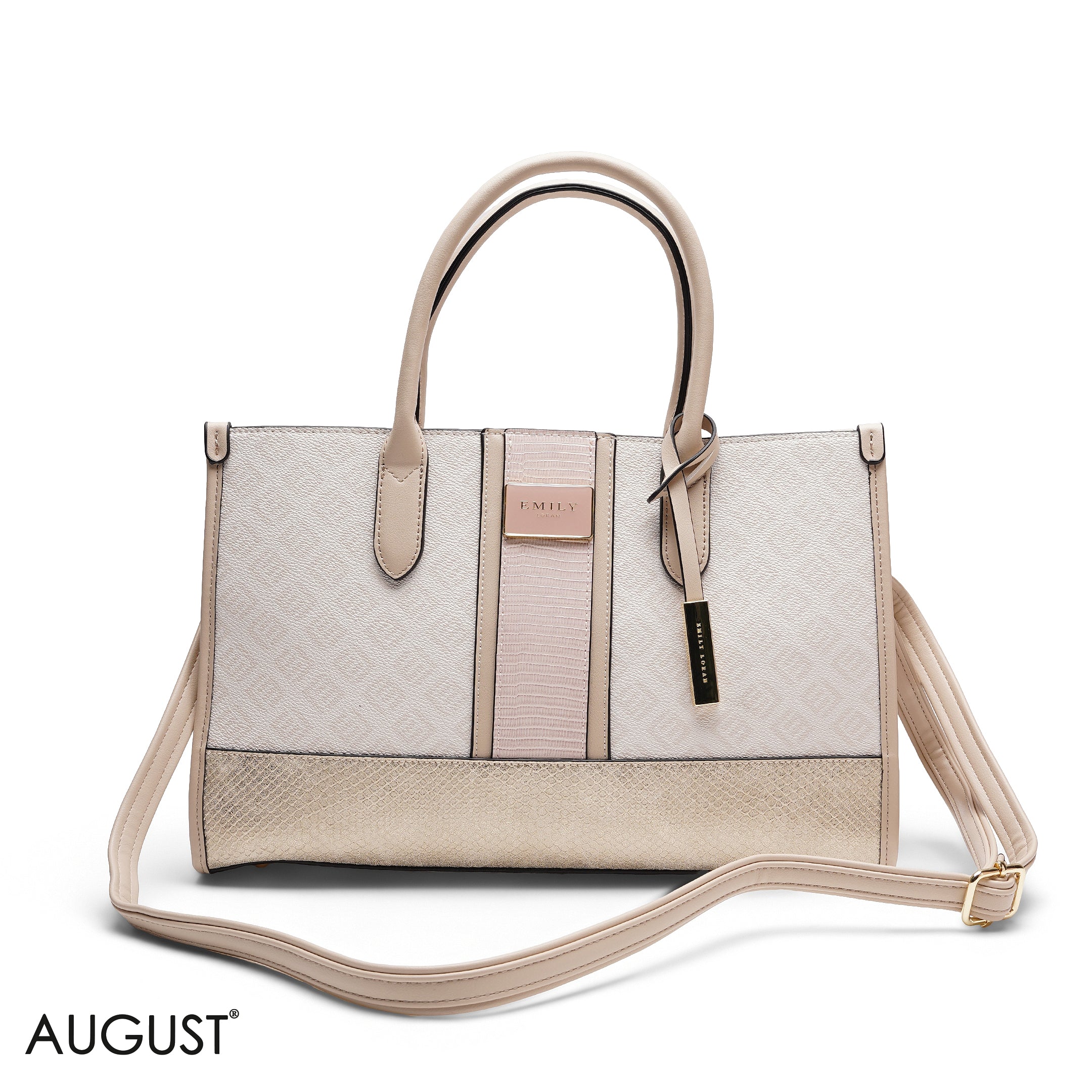 STRUCTURED TEXTURED PANEL
TOP HANDLE BAG