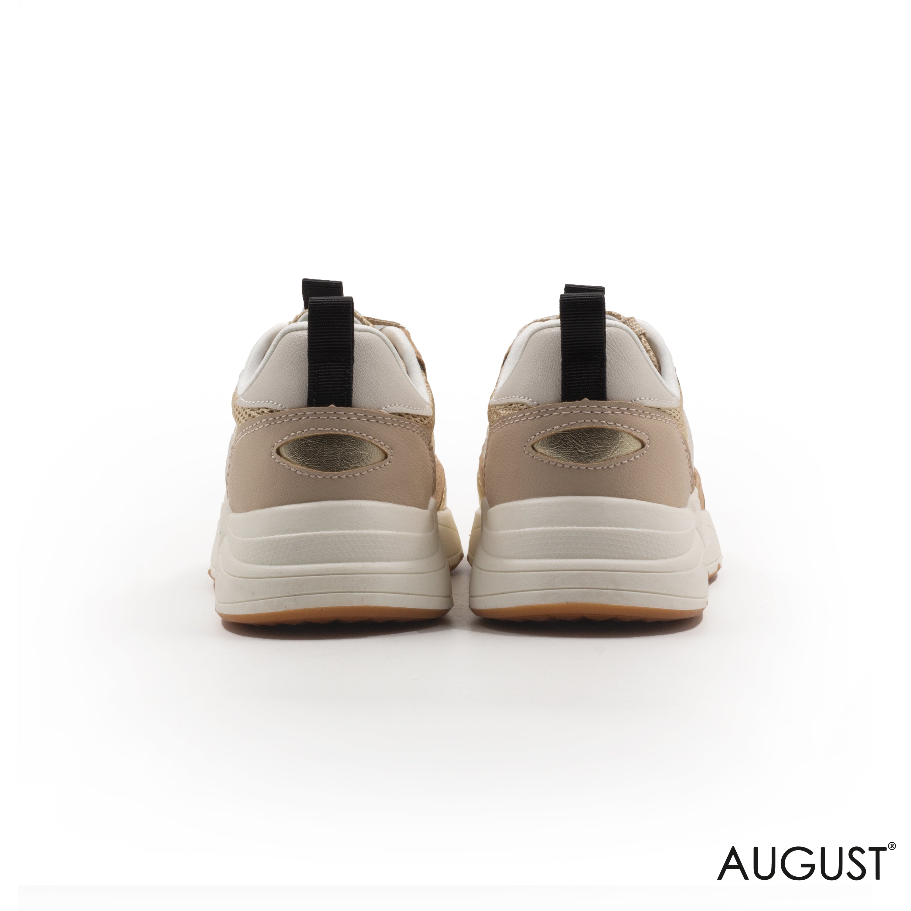 CHUNKY LEATHER SHOES WITH DETAILS TOUCH