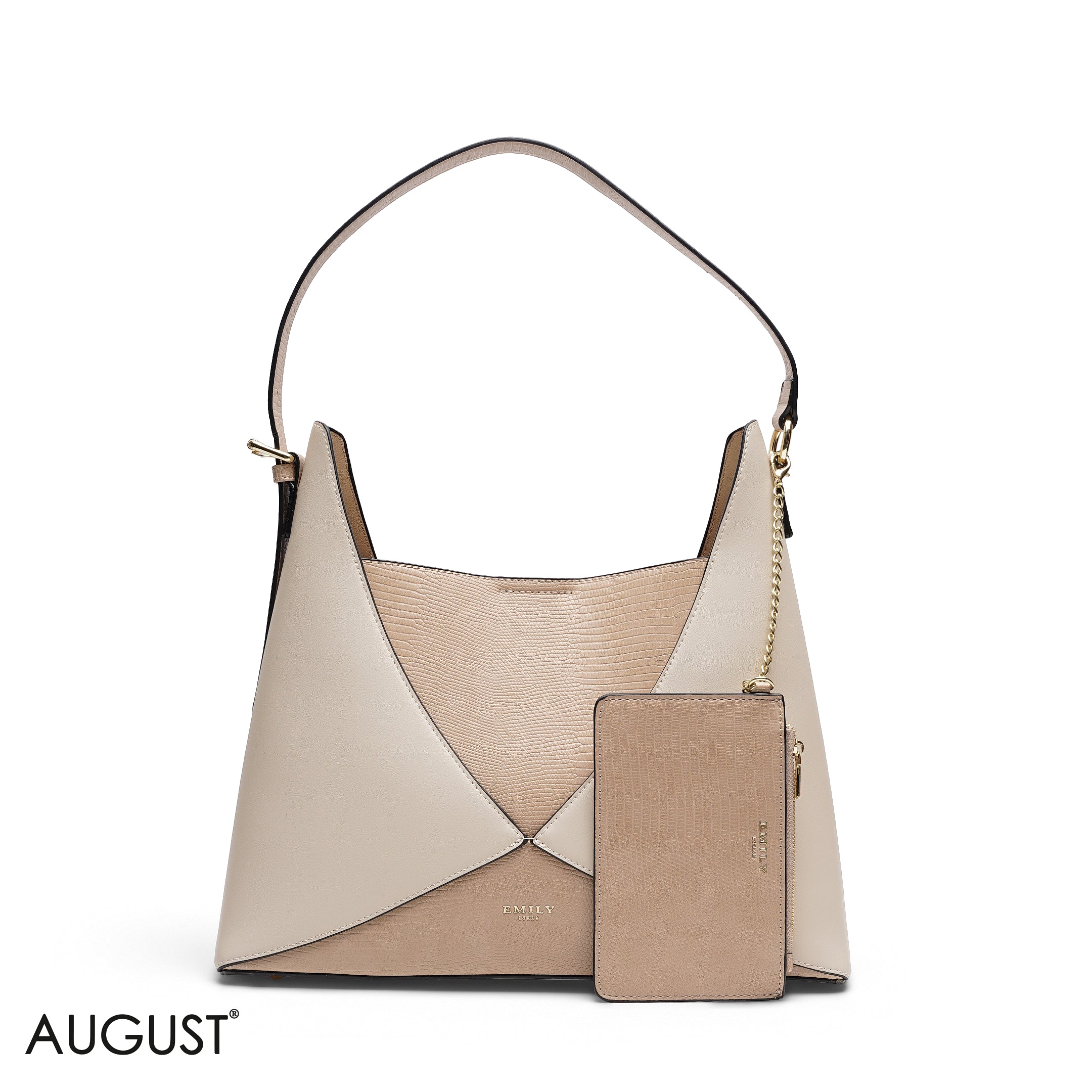 EMILY LORAN HOBO BAG WITH POUCH