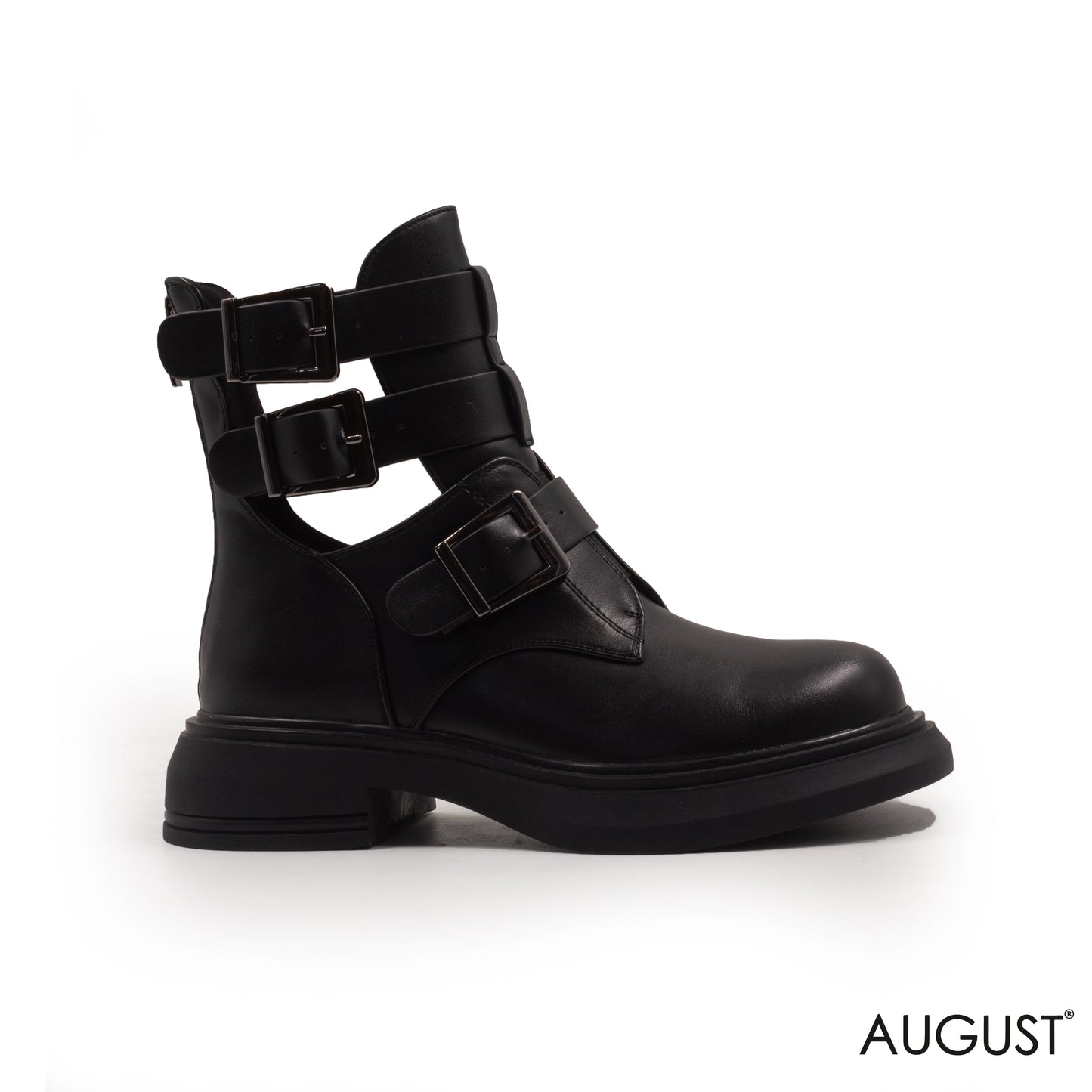 ANKLE BOOTS WITH BUCKLES