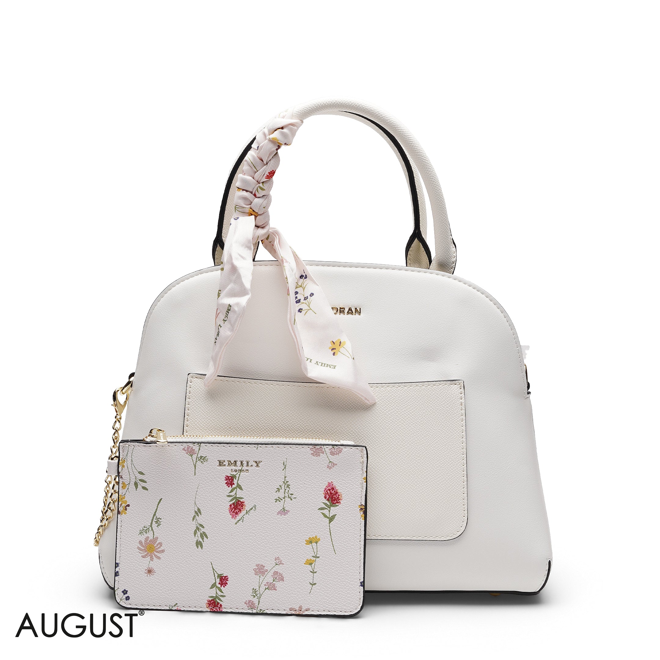 DOME TOP-HANDLE WITH A POUCH BAG
