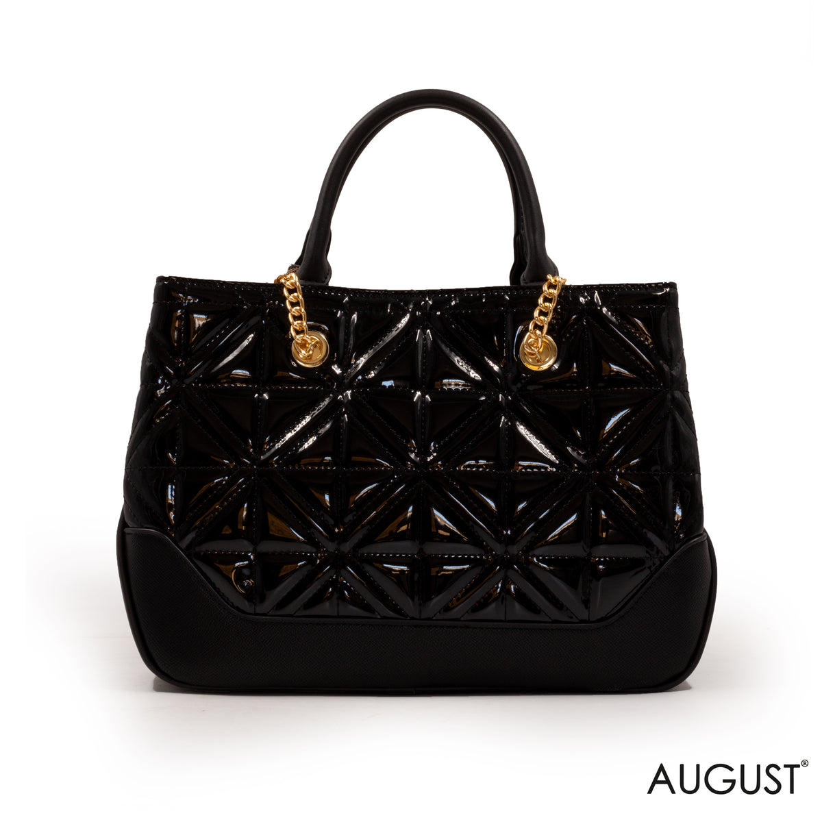 LEATHER SHOULDER BAG - LARG