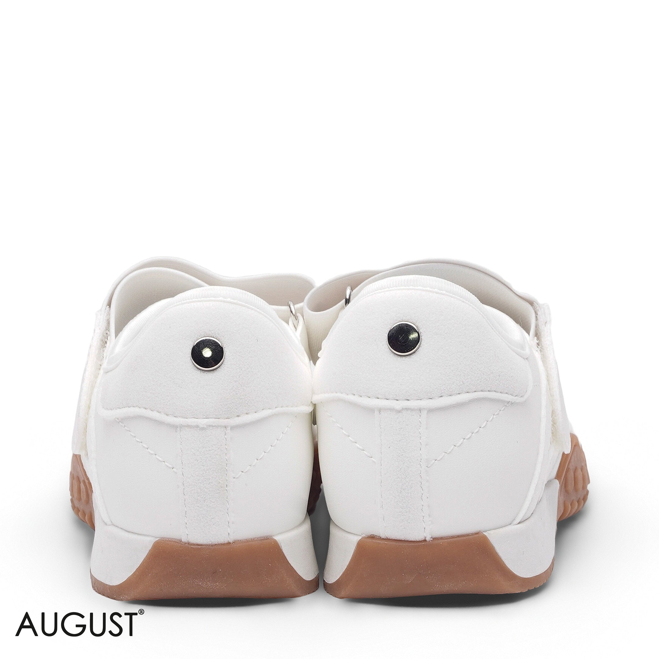 ELEGANT WHITE CLASSIC TRAINER SNEAKER