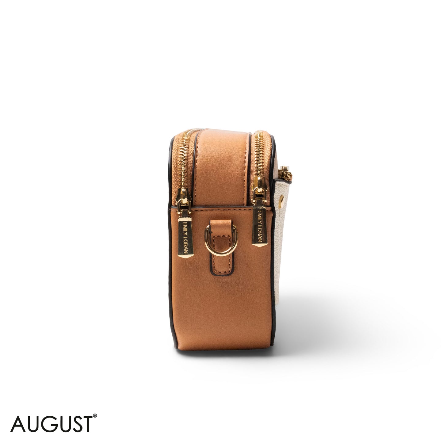 LEATHER CROSSBODY WITH DETAIL CROC TOUCH - SMALL