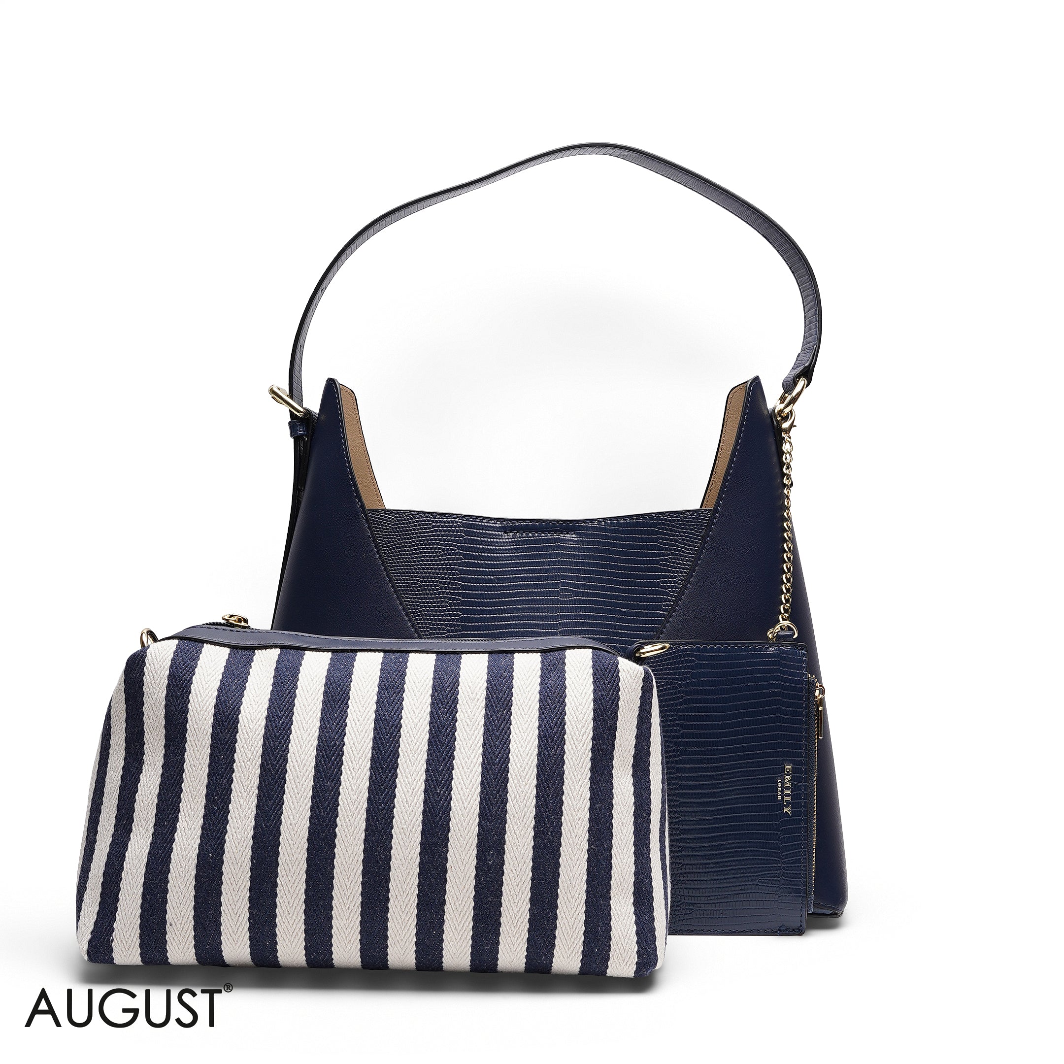EMILY LORAN HOBO BAG WITH POUCH
