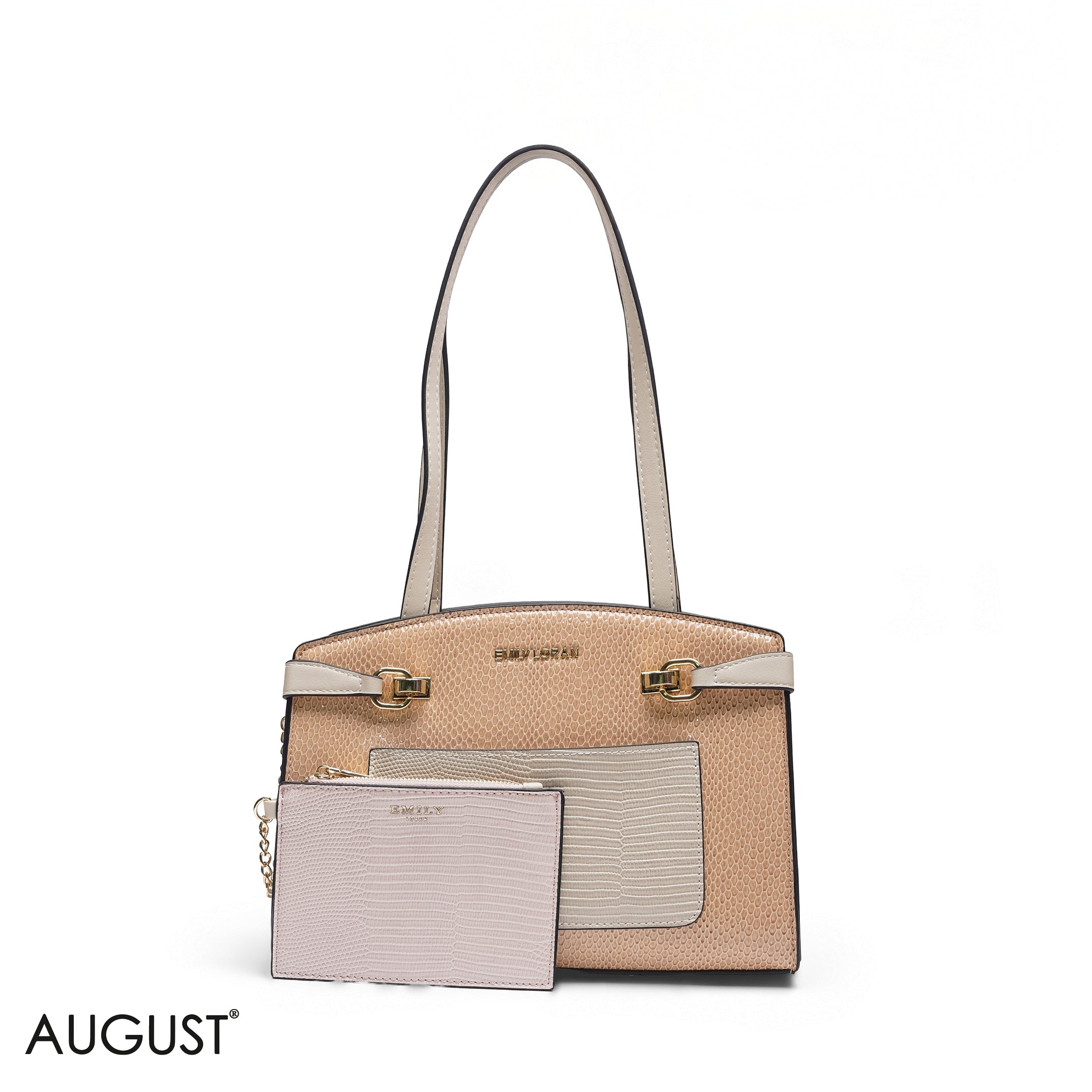 SPECIAL DESIGN EMILY LORAN BEIGE FAUX LEATHER