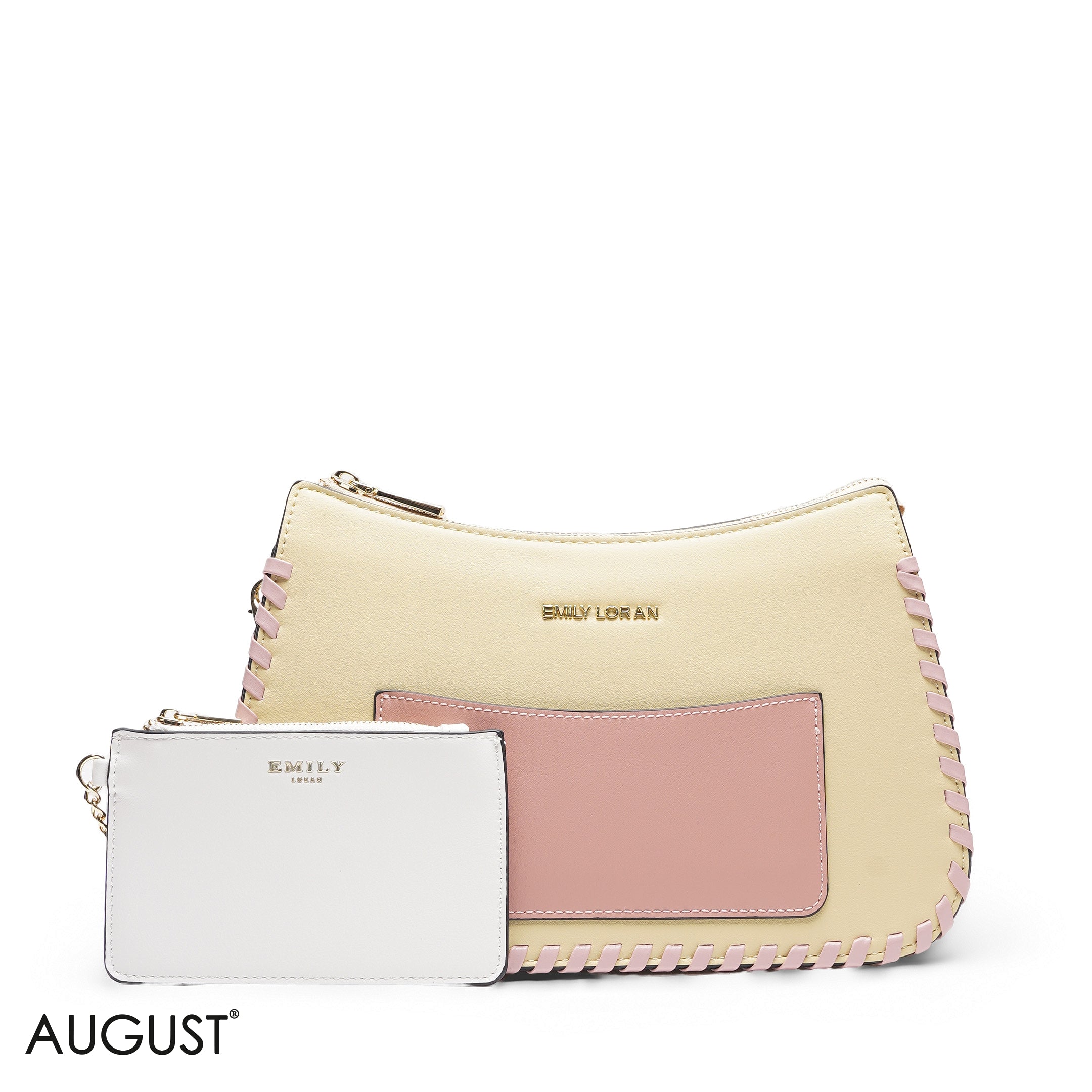 YELLOW BAG WITH HAND STRAP - MED