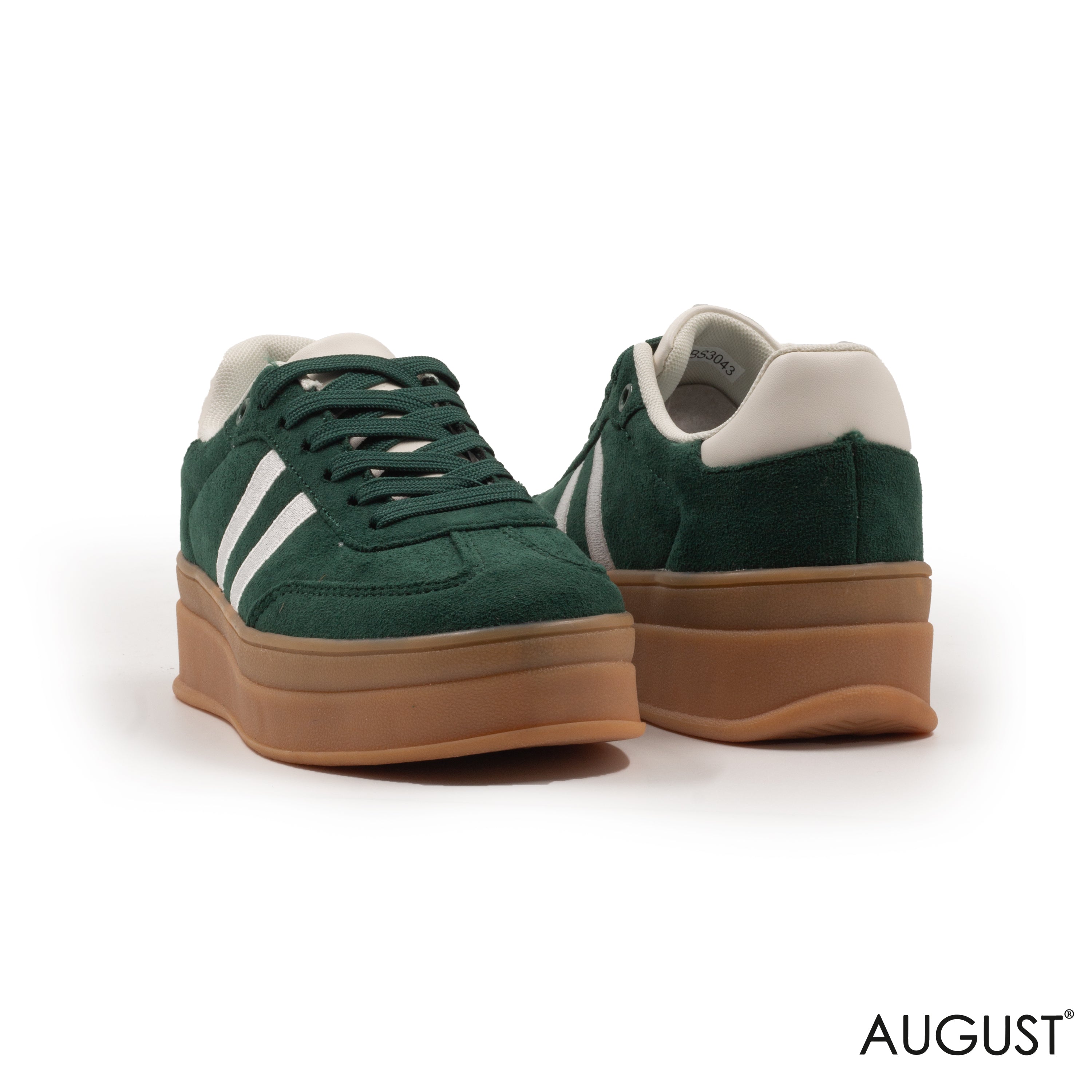 MODREN SUEDE SPORTY STRIPE, PLATFORM SNEAKERS
