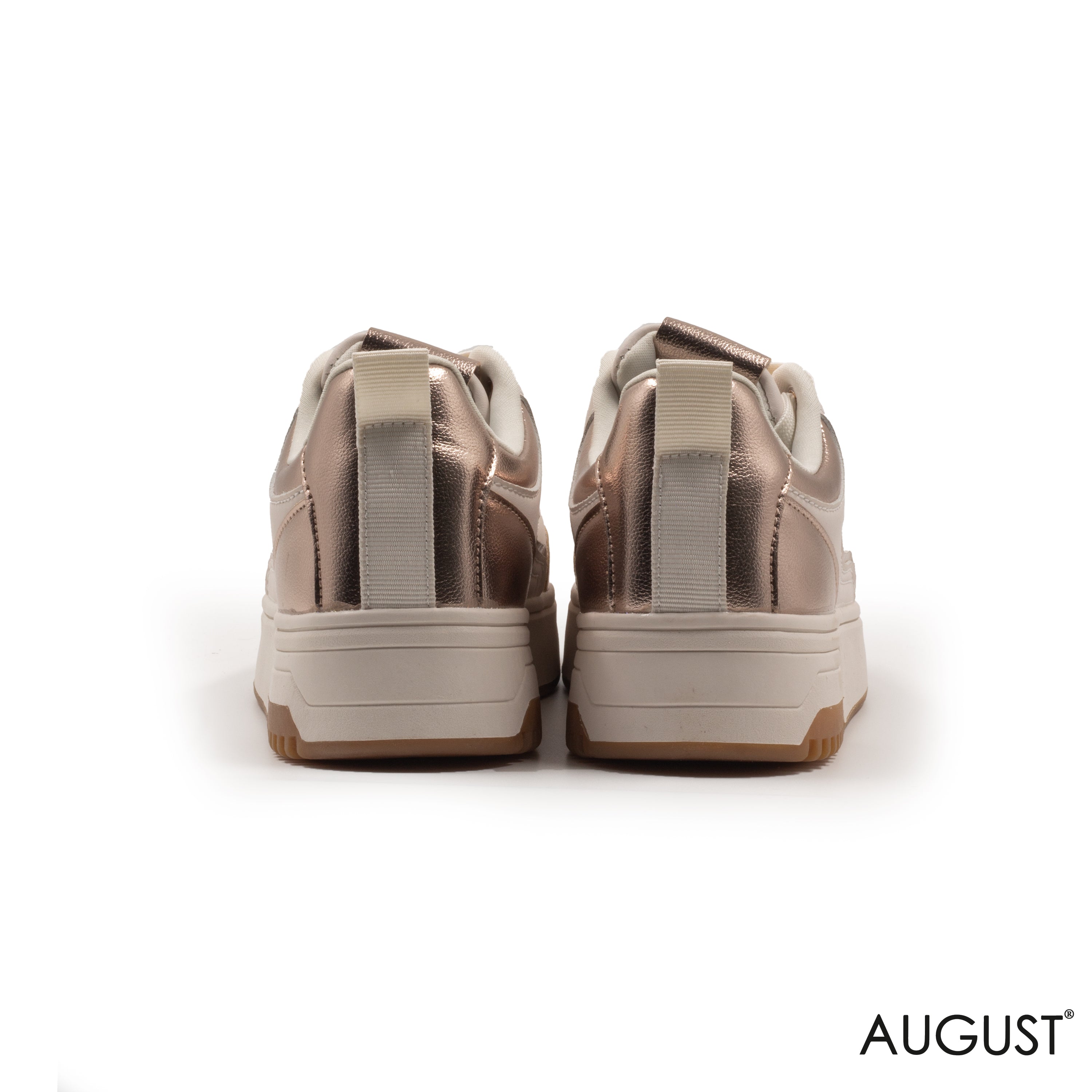 ROZ METALLIC SNEAKERS WITH THICK SOLE