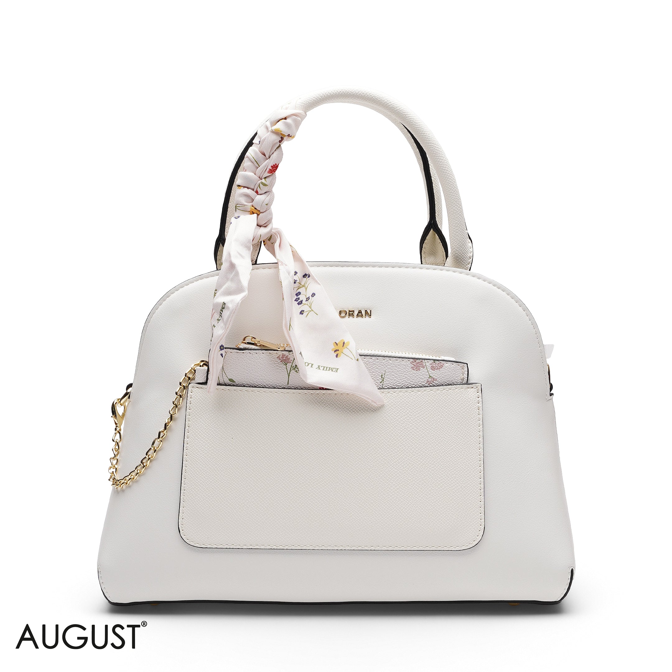 DOME TOP-HANDLE WITH A POUCH BAG