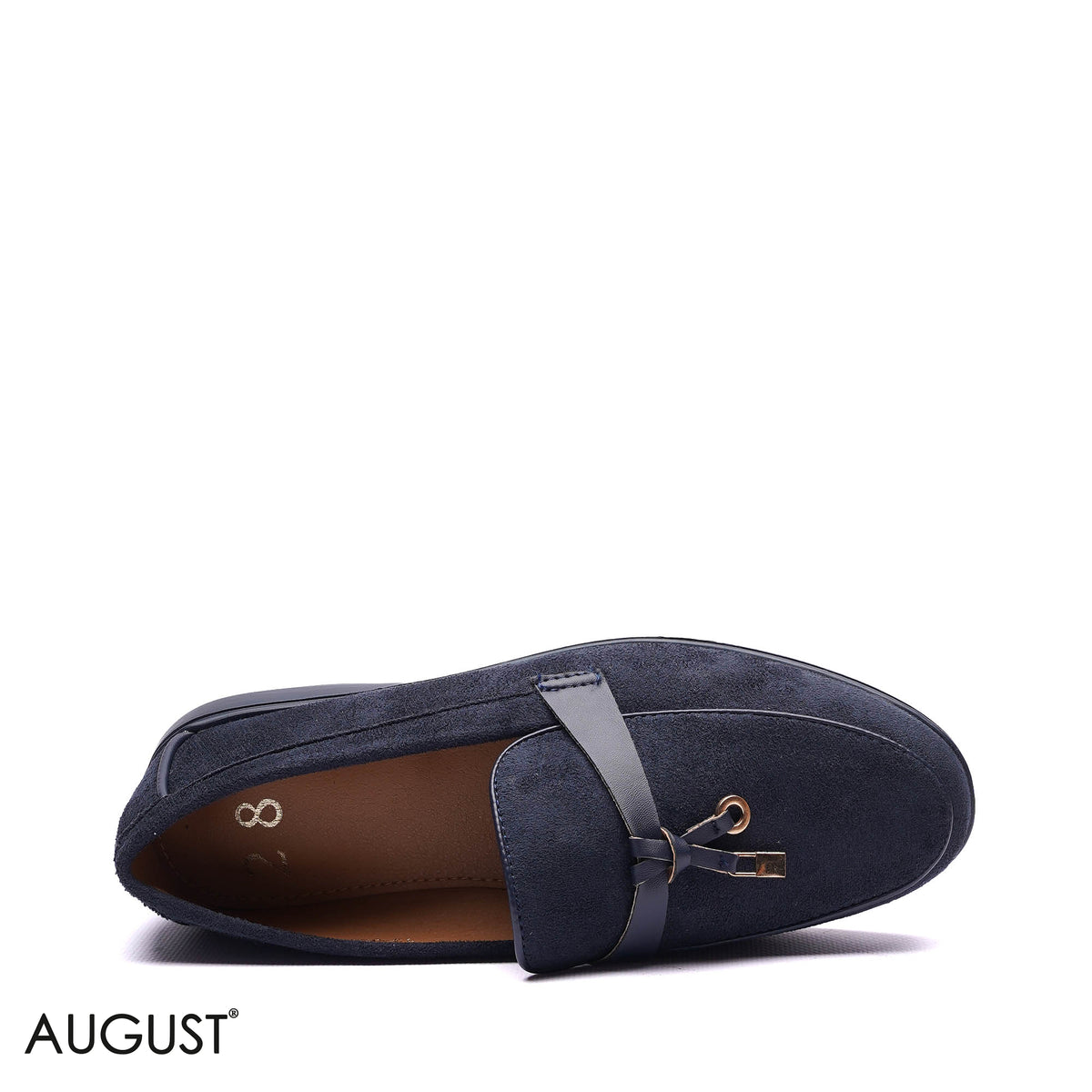 TASSELED SUEDE LOAFERS
